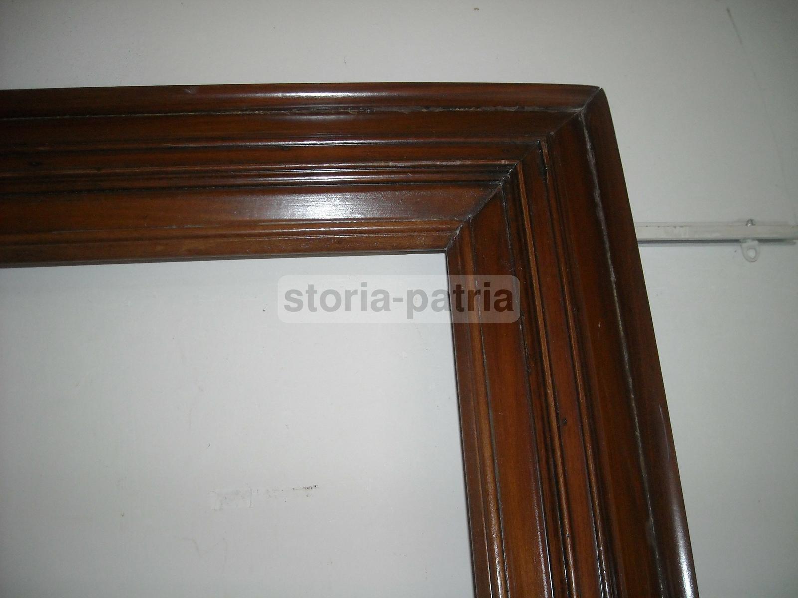 Antica Cornice In Legno, Decorativa, Molto Utile Per Dipinti Stampe Tempere Arte immagine 5
