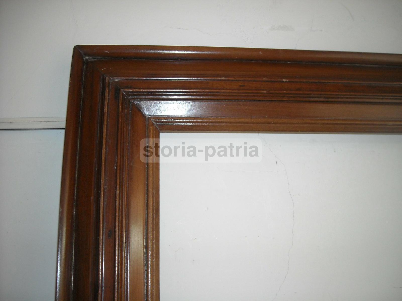 Antica Cornice In Legno, Decorativa, Molto Utile Per Dipinti Stampe Tempere Arte immagine 6