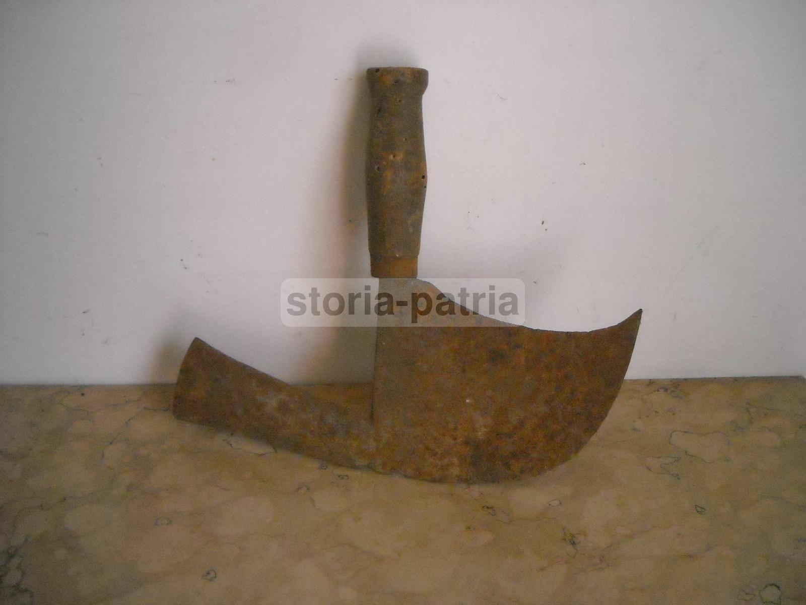 Antico Attrezzo, Ferro Da Collezione, Decorativo Arnese Rurale, Per Potatura immagine 1