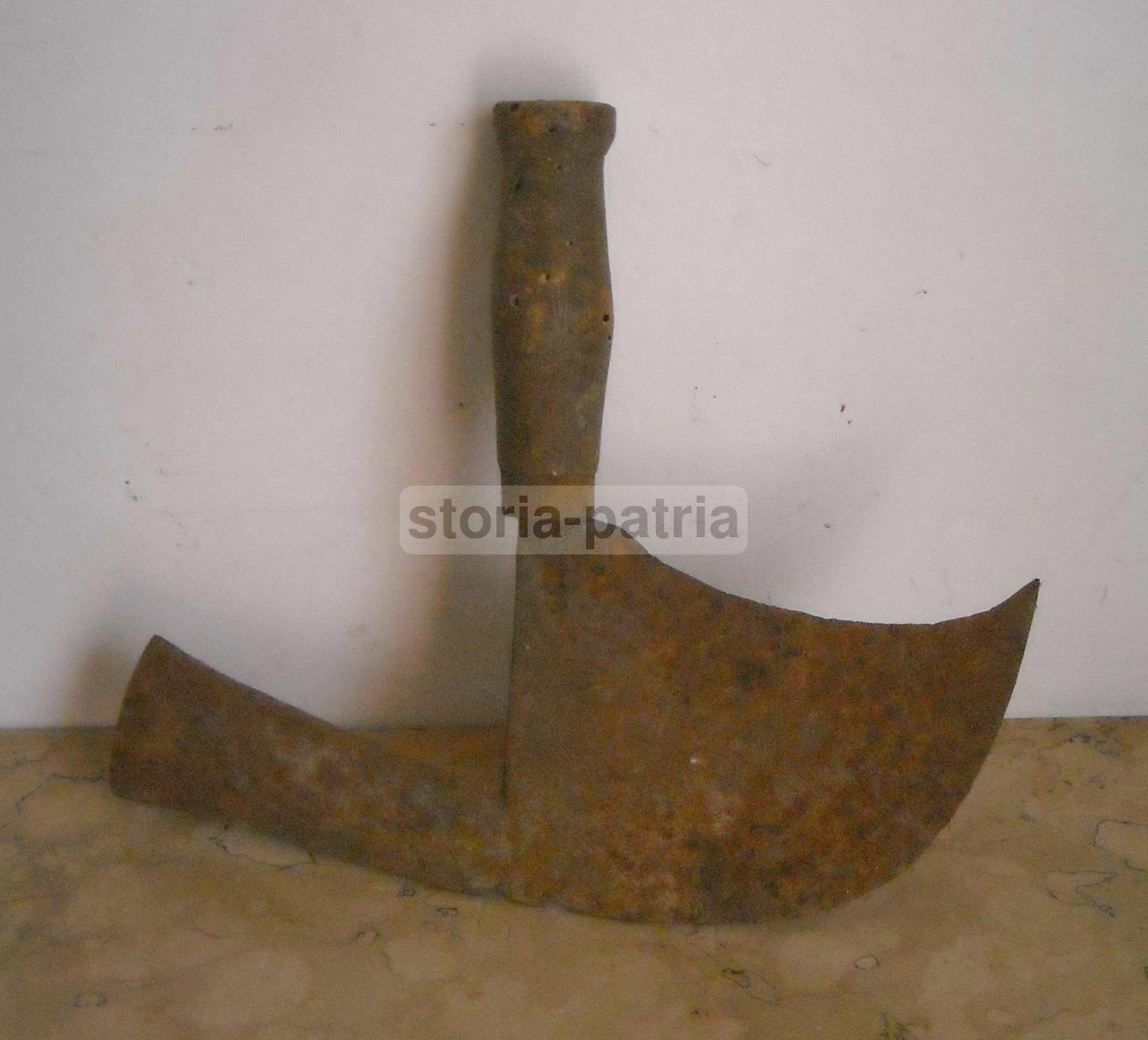 Antico Attrezzo, Ferro Da Collezione, Decorativo Arnese Rurale, Per Potatura immagine 6