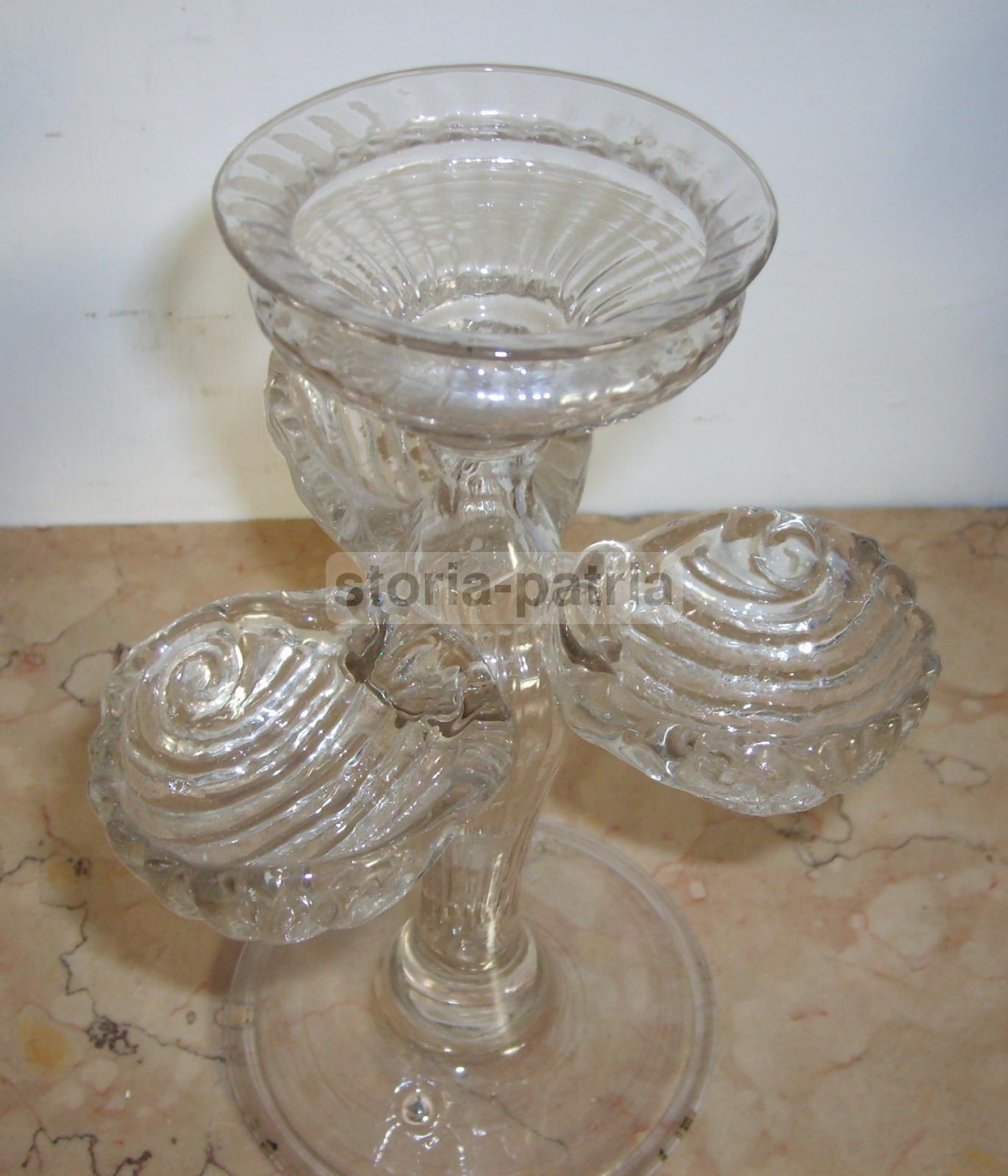 Antico Vetro, Decorativo Soprammobile, Saliera Da Collezione, Inusuale Raro Oggetto immagine 1