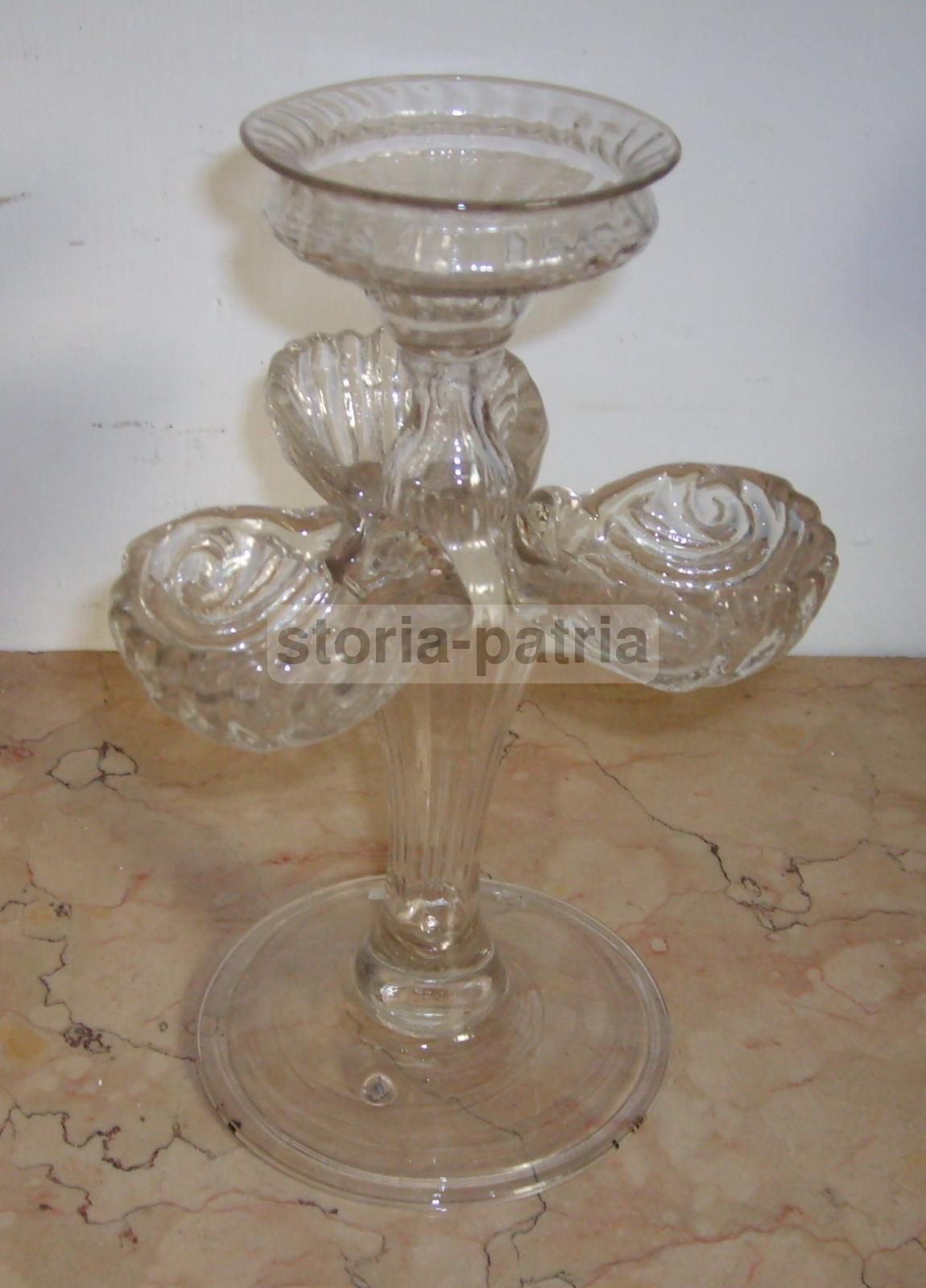 Antico Vetro, Decorativo Soprammobile, Saliera Da Collezione, Inusuale Raro Oggetto immagine 7