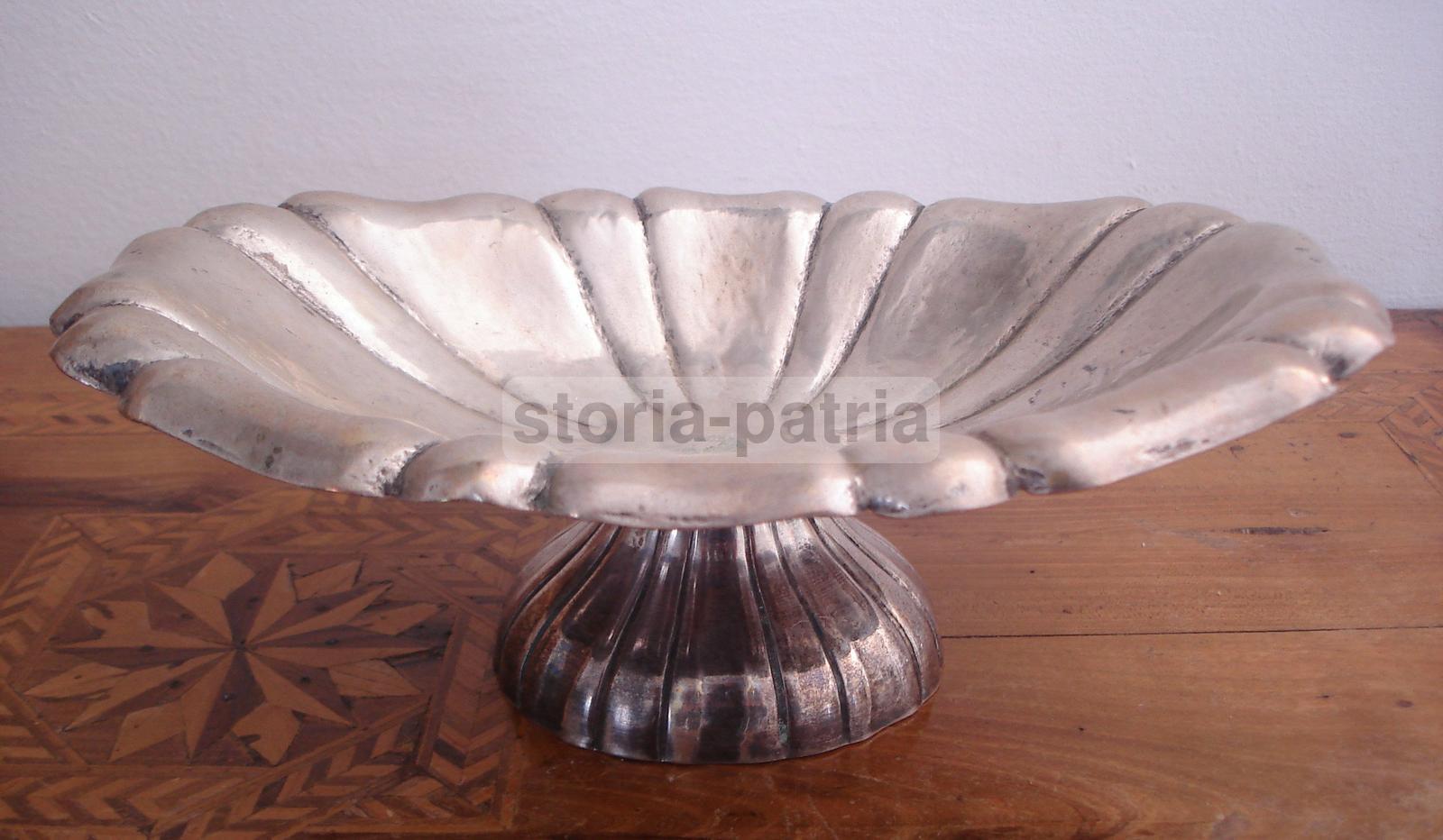 Araldica, Interessante Argenteria Di Famiglia, Decorativo Insieme, Otto Vaschette immagine 25