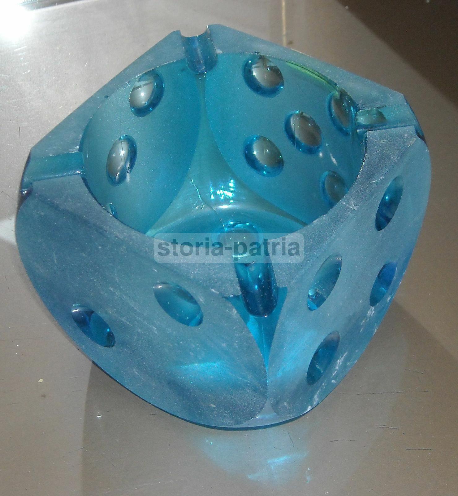 Arte, Design, Giochi, Dado, Inusuale Soprammobile, Decorativo, Vetro Da Collezione immagine 2