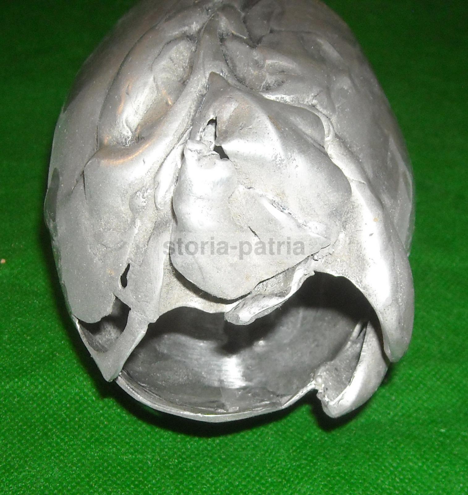 Artistico Vaso, Inusuale Decorazione Floreale, Soprammobile Di Gusto Liberty, Firma immagine 7