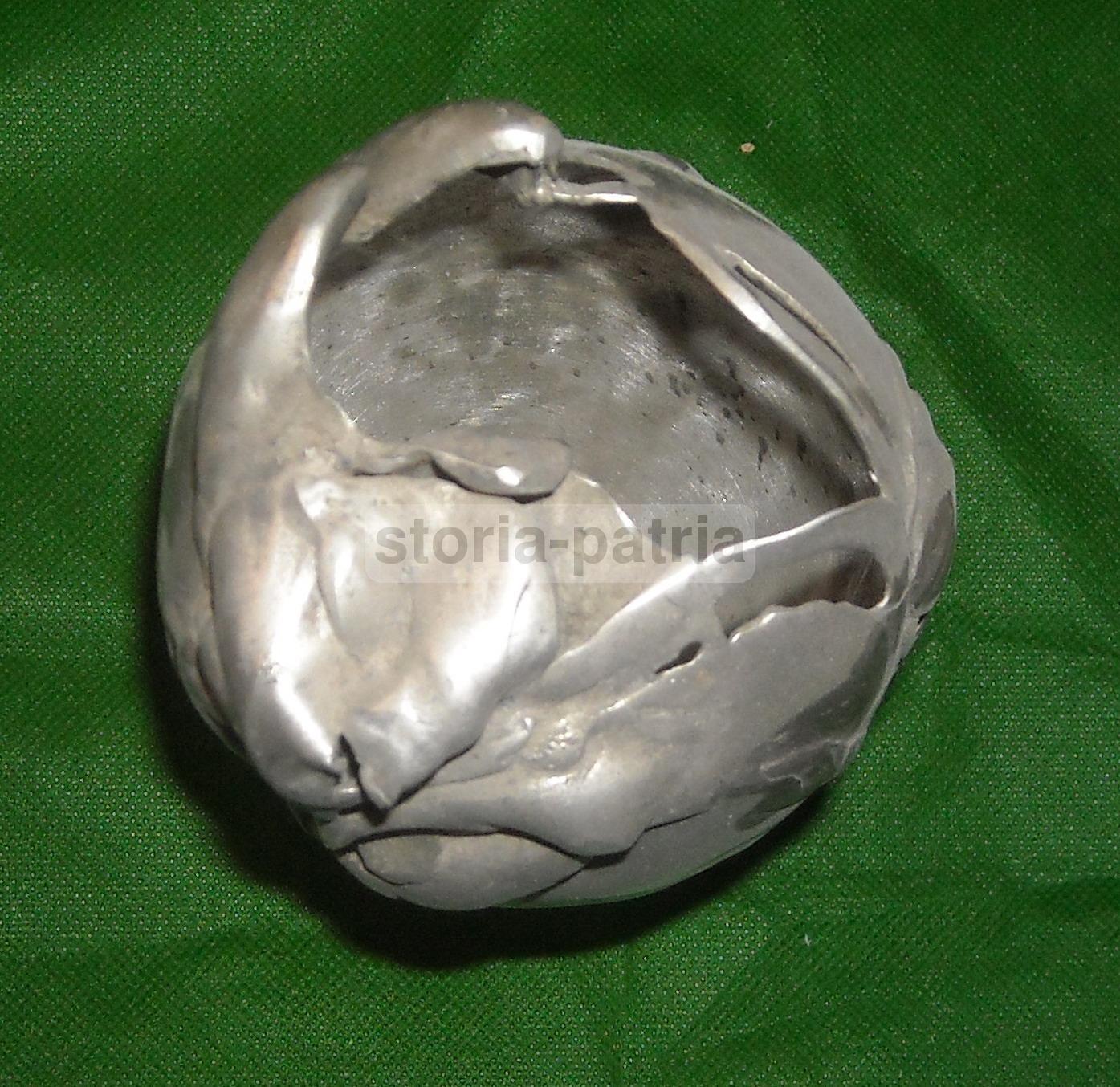 Artistico Vaso, Inusuale Decorazione Floreale, Soprammobile Di Gusto Liberty, Firma immagine 8