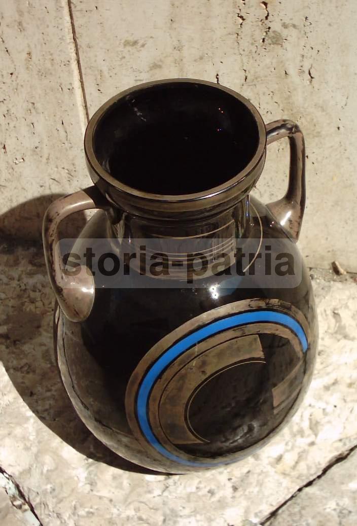 Artistico Vaso, Vetro, Decorativo Soprammobile, Art Deco, Futurismo, Bauhaus, d'Epoca immagine 5