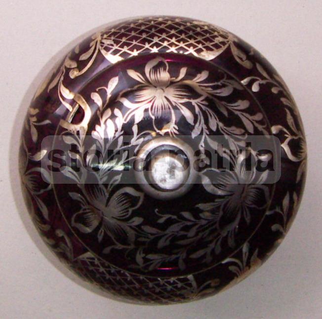 Bellissimo Soprammobile, Vetro Laminato Argentato, Decorativo, Da Collezione, Utile immagine 1