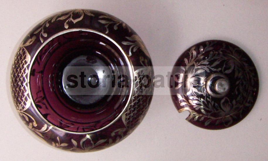 Bellissimo Soprammobile, Vetro Laminato Argentato, Decorativo, Da Collezione, Utile immagine 2