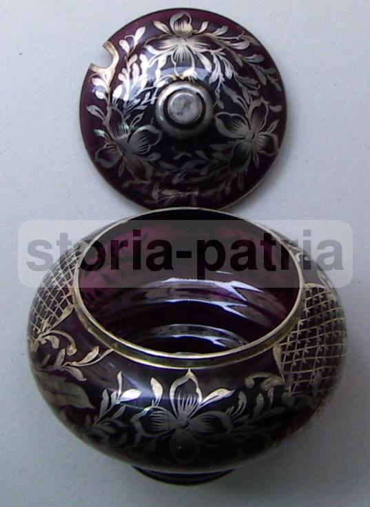 Bellissimo Soprammobile, Vetro Laminato Argentato, Decorativo, Da Collezione, Utile immagine 4