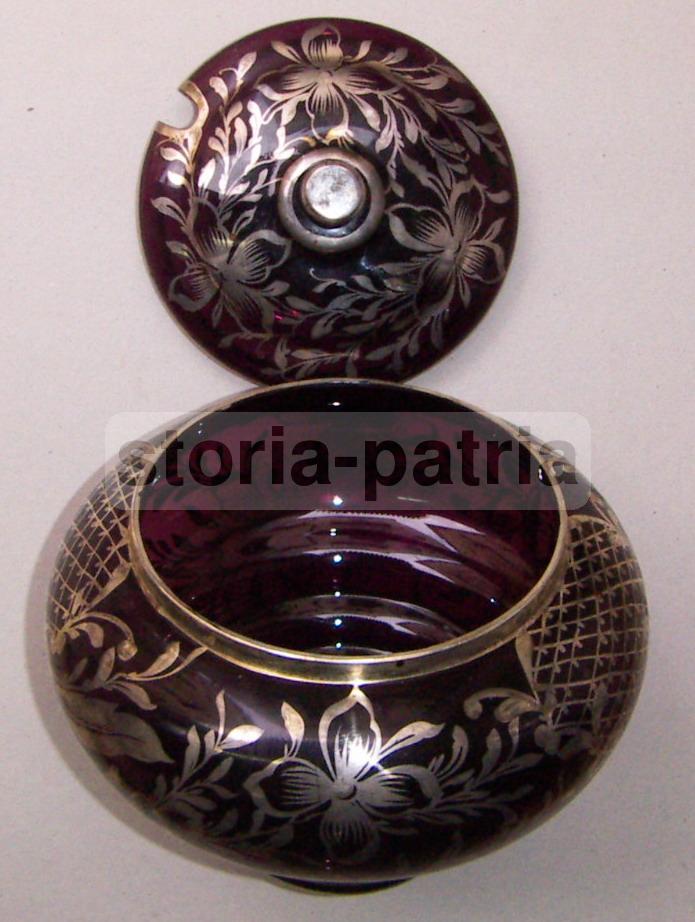 Bellissimo Soprammobile, Vetro Laminato Argentato, Decorativo, Da Collezione, Utile immagine 5