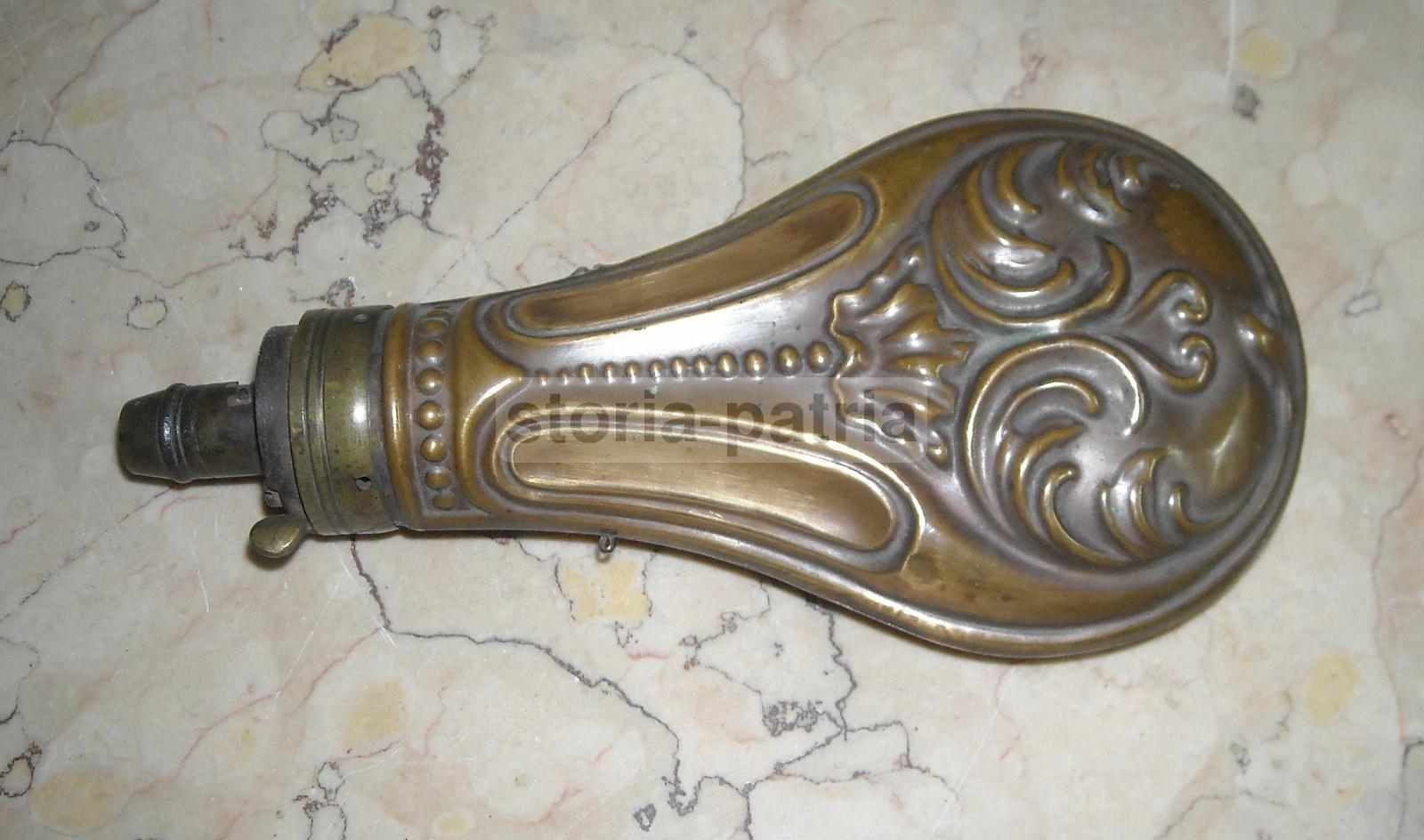 Caccia E Cacciatori, Antico Contenitore, Bellissima Artistica Fiasca, Decorativa immagine 5