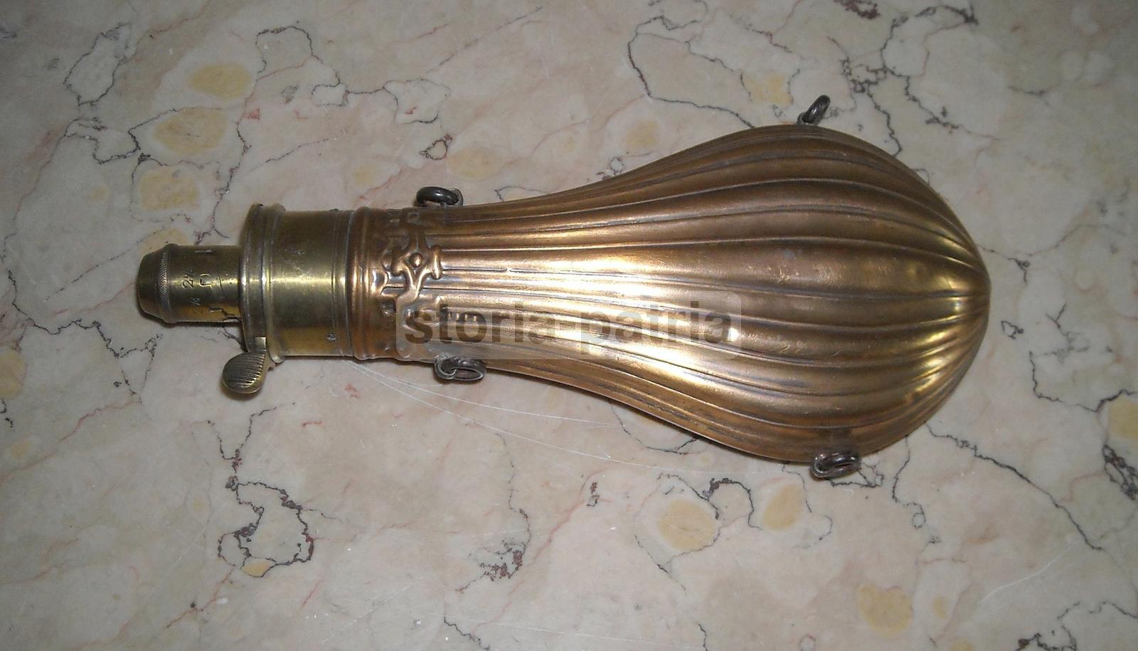 Caccia E Cacciatori, Antico Contenitore, Bellissima Fiasca, Decorativa, d'Epoca immagine 1