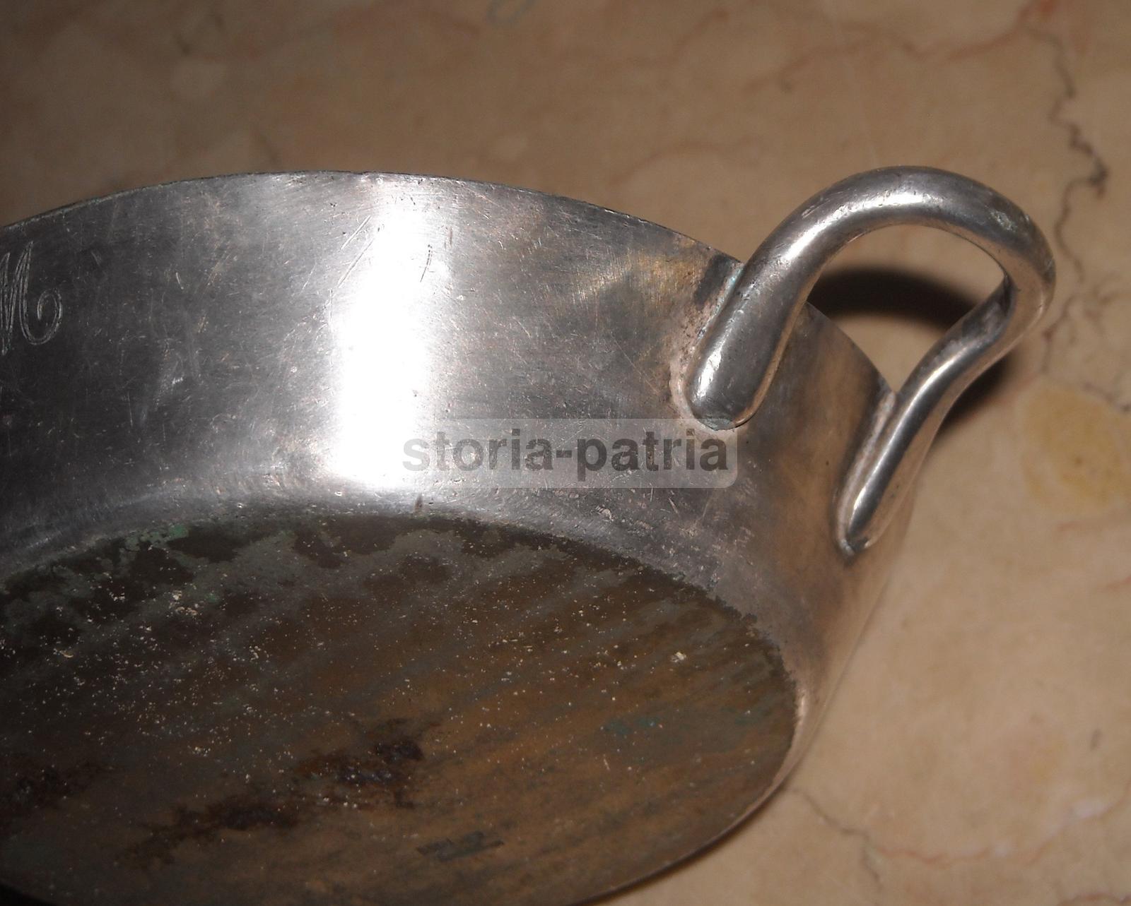 Christofle, Decorativo Piccolo Tegame, Utile Soprammobile d'Epoca, Da Collezione immagine 2