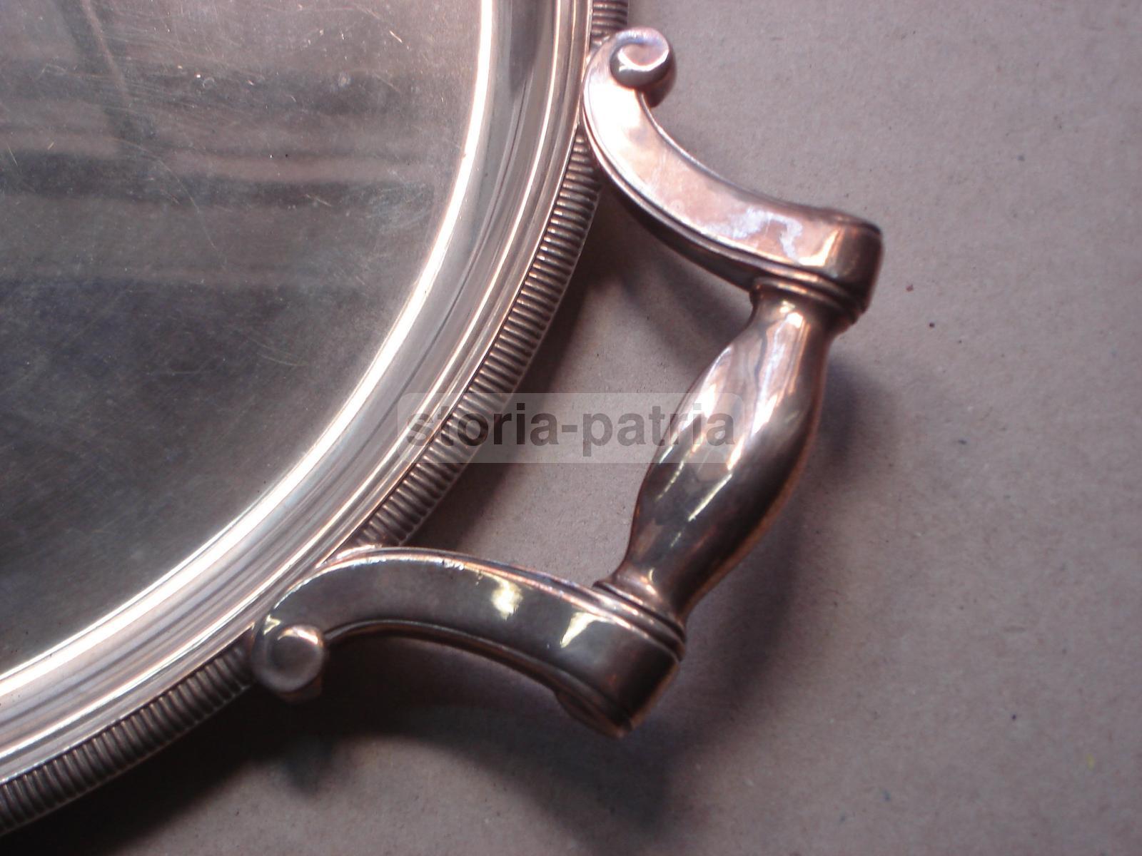 Christofle, Grande Decorativo Vassoio, Da Collezione, Utile Soprammobile d'Epoca immagine 1