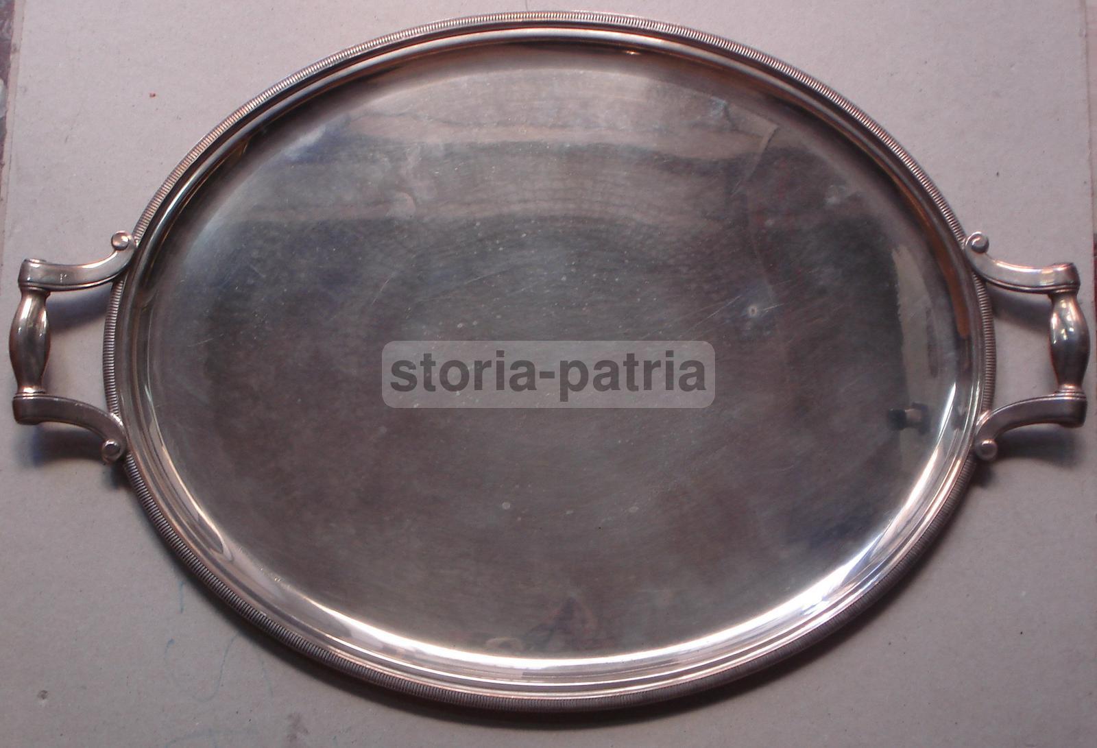 Christofle, Grande Decorativo Vassoio, Da Collezione, Utile Soprammobile d'Epoca immagine 4