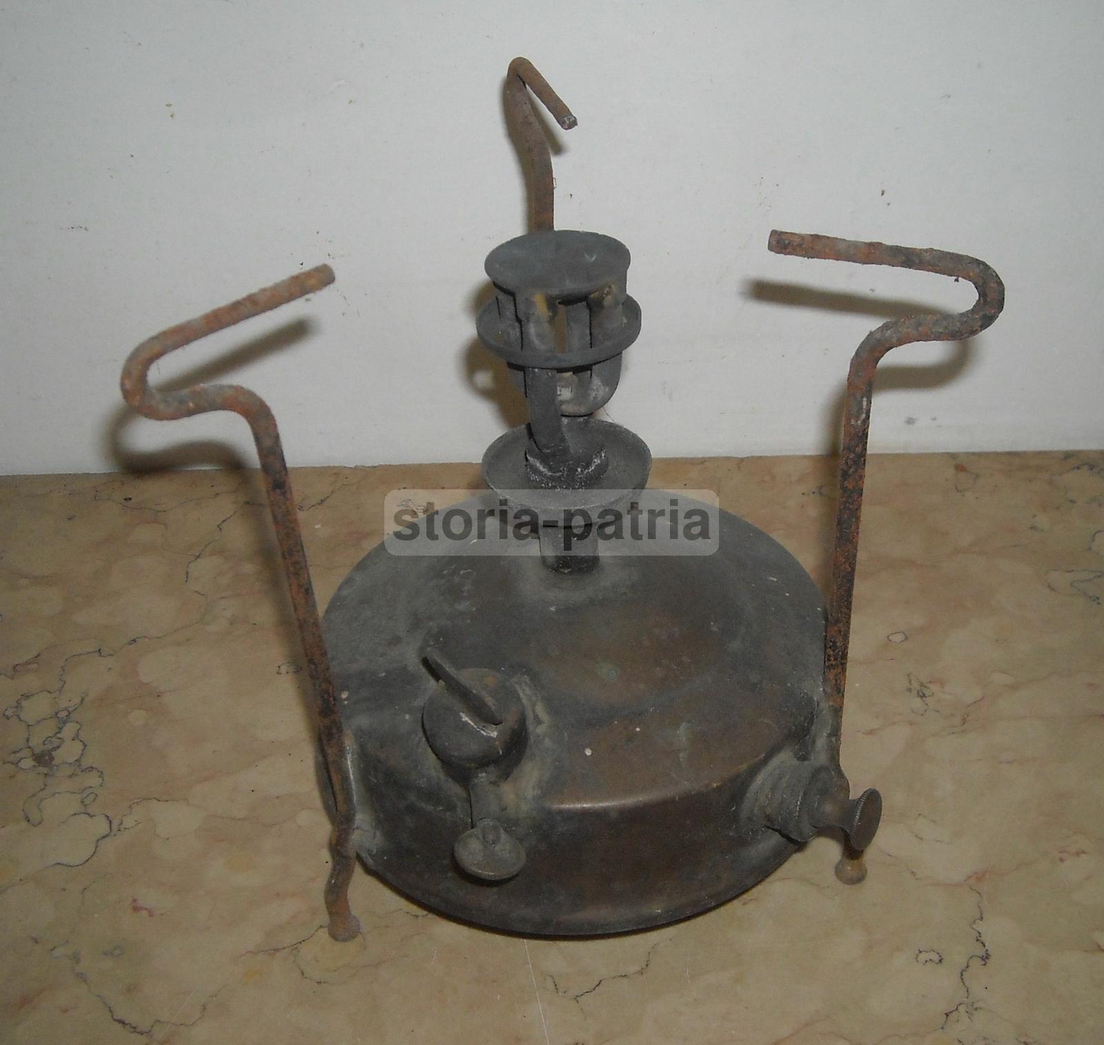 Cottura, Cucina, Antico Utensile, Decorativo Fornello, Alcool, Petrolio, Pris, d'Epoca immagine 2