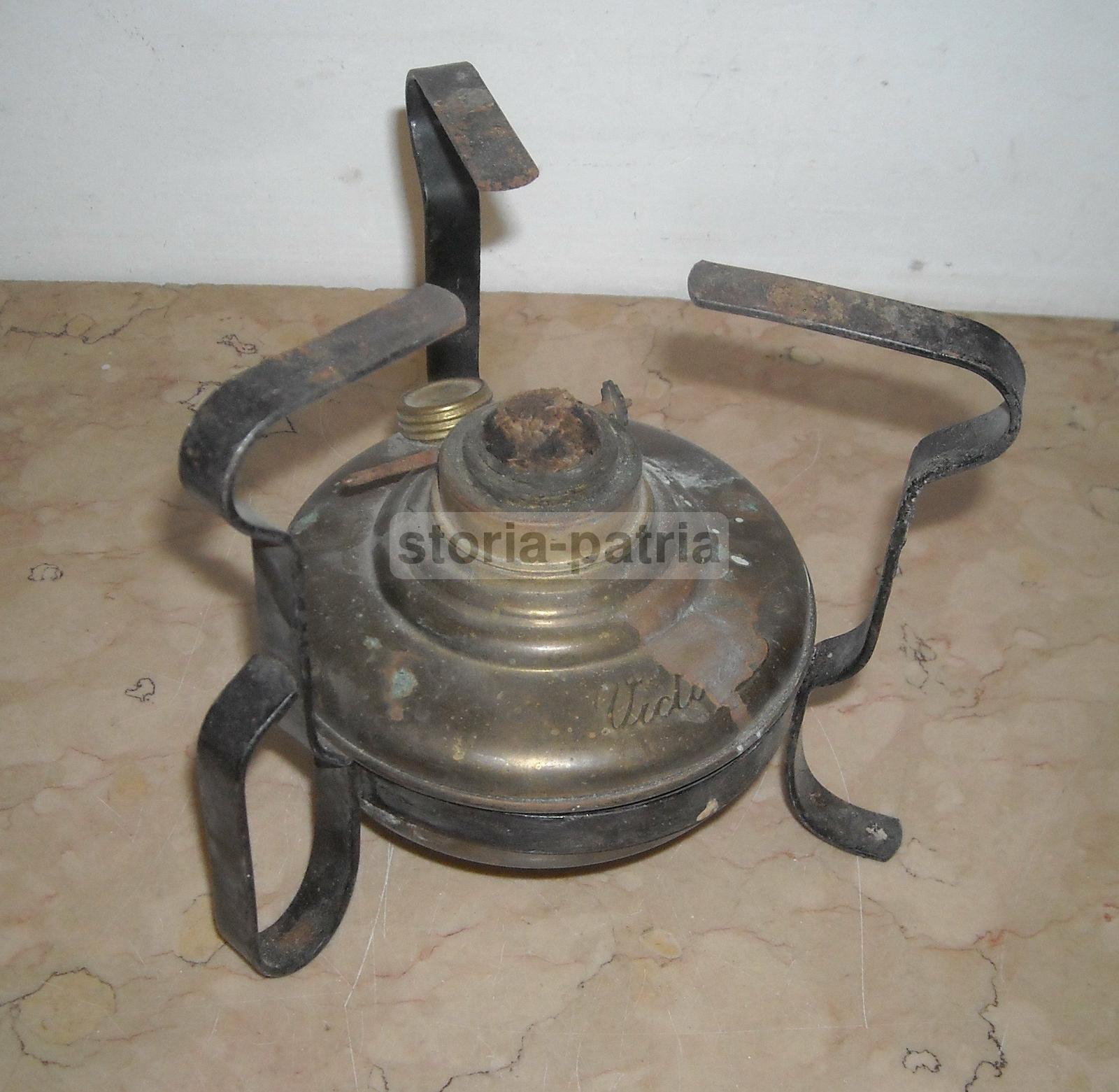 Cucina, Antico Fornello Da Viaggio, Portatile, Decorativo, Da Collezione, Victoria immagine 4