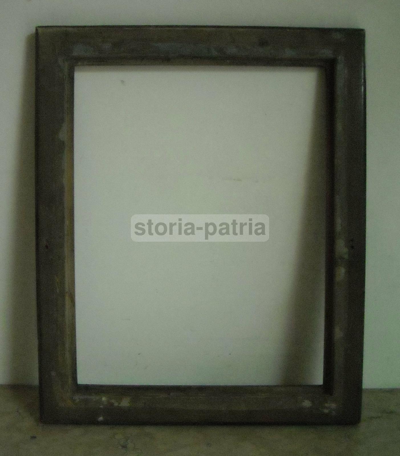 Decorativa Antica Cornice, In Legno Con Applicazioni Floreali, Sbalzi Metallici immagine 5