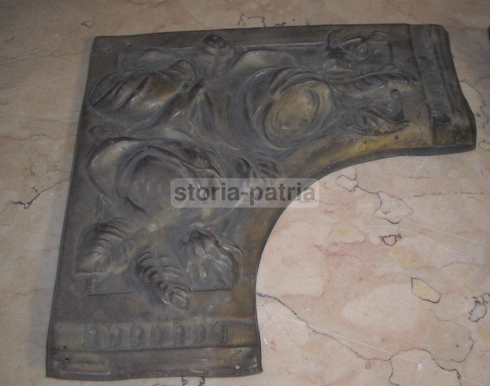 Decorative Applicazioni Floreali, In Metallo Sbalzato, Liberty, Da Collezione, Utili immagine 3