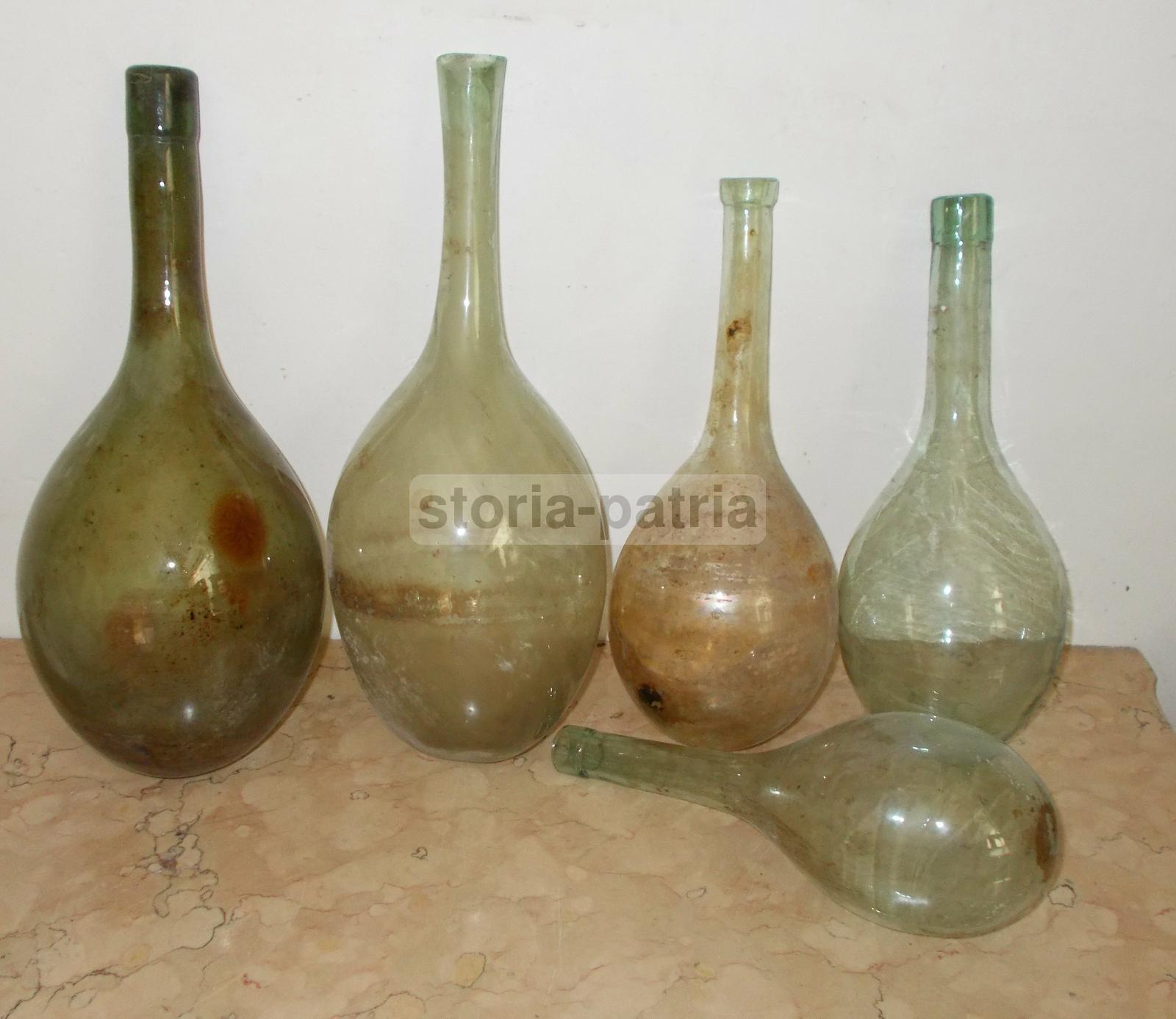 Enologia, Cantina, Vino, Aceto, Liquori, Farmacia, Chimica, Cinque Vetri Da Collezione immagine 1