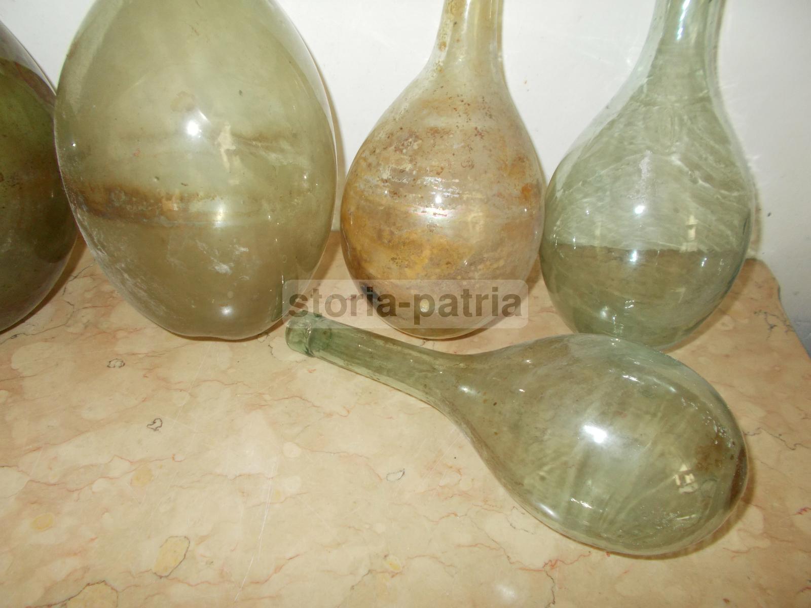 Enologia, Cantina, Vino, Aceto, Liquori, Farmacia, Chimica, Cinque Vetri Da Collezione immagine 2