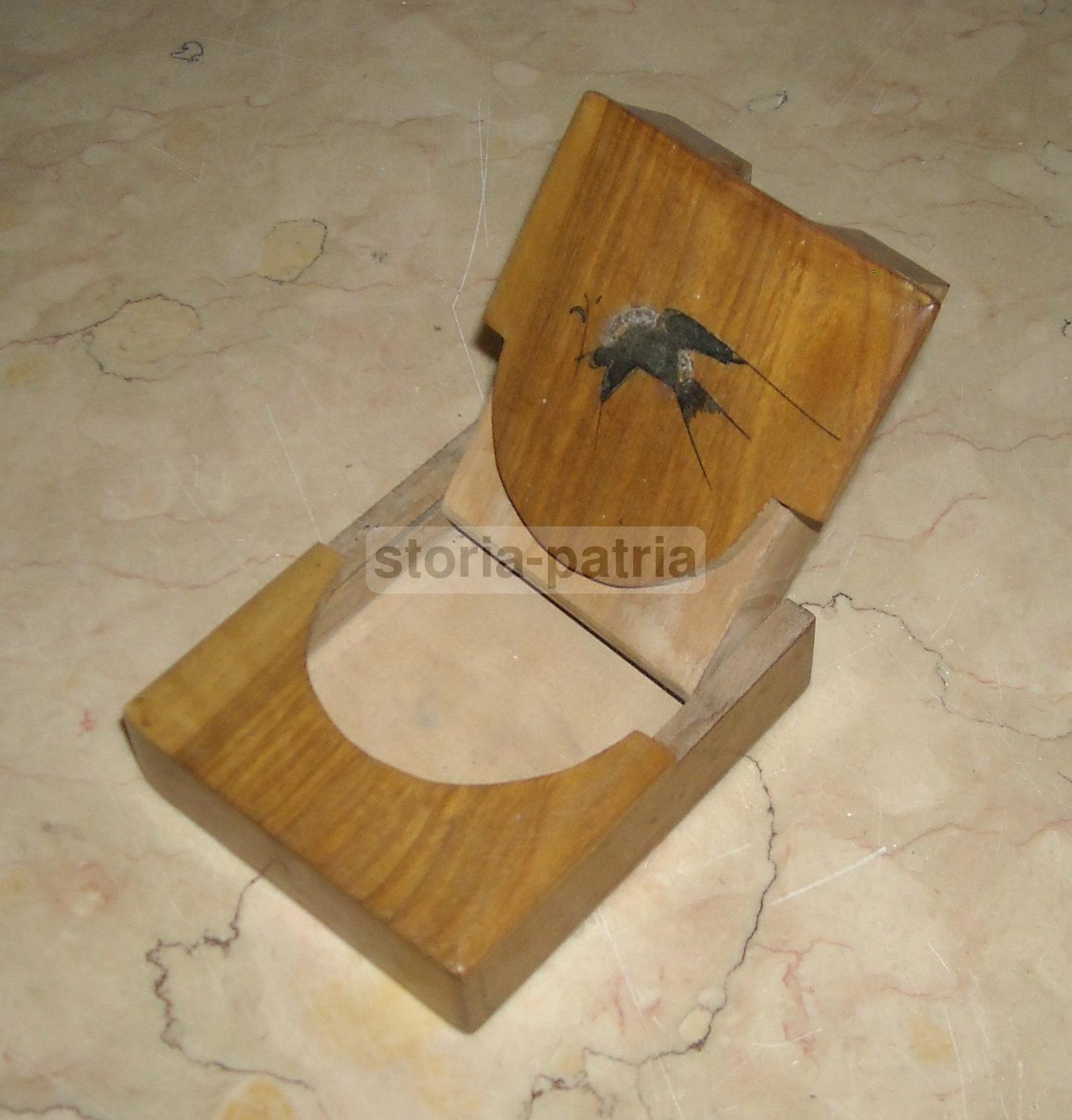 Grazioso Oggetto Da Collezione, Soprammobile d'Epoca, Astuccio Sorrentino, Orologio immagine 3