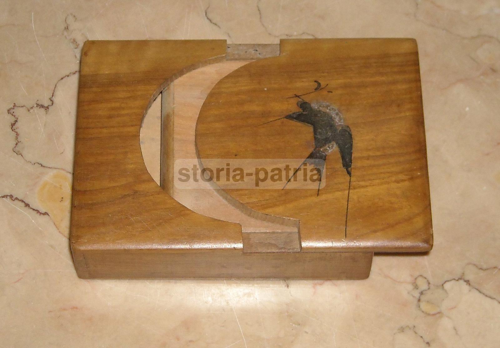 Grazioso Oggetto Da Collezione, Soprammobile d'Epoca, Astuccio Sorrentino, Orologio immagine 6