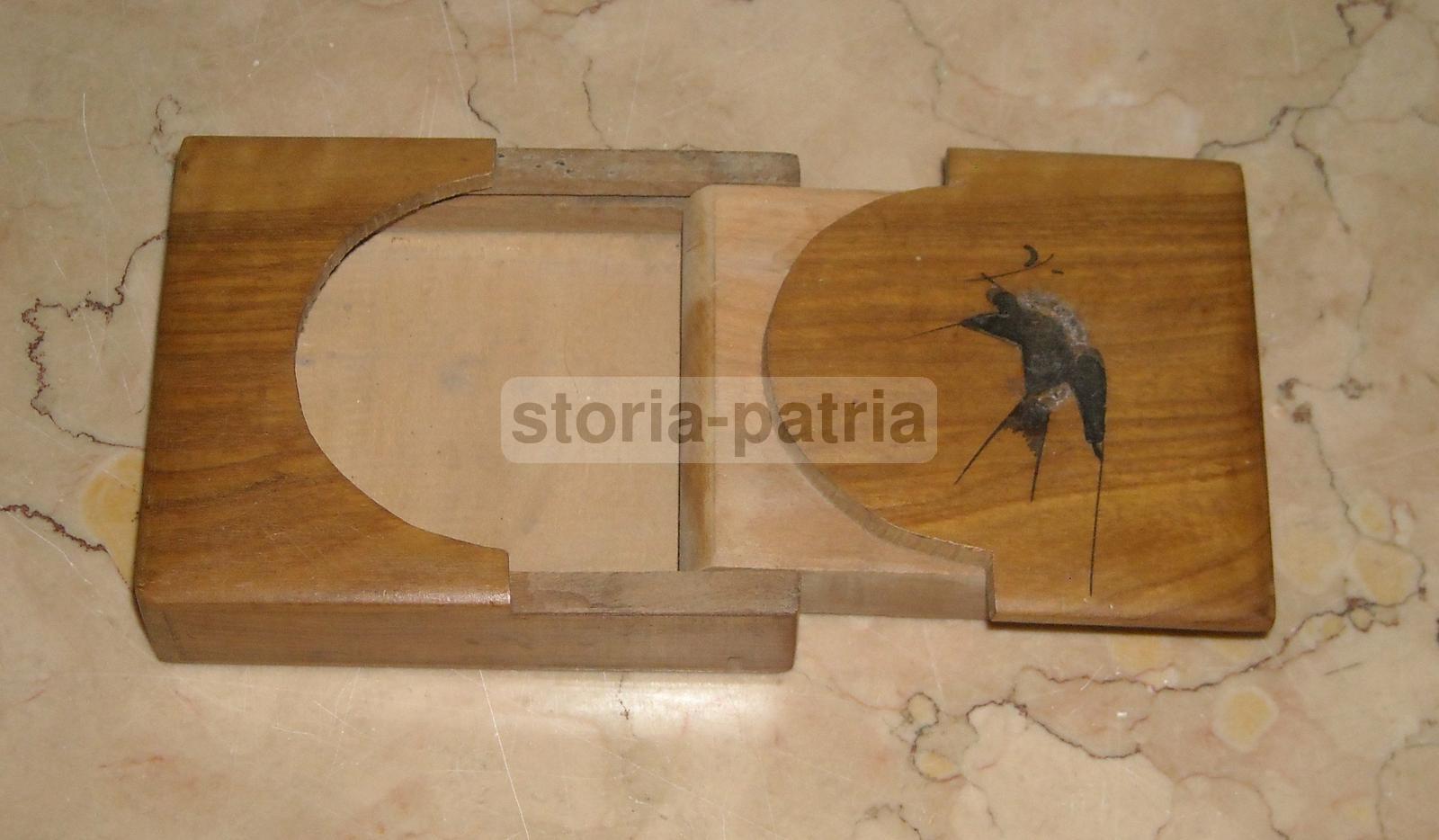 Grazioso Oggetto Da Collezione, Soprammobile d'Epoca, Astuccio Sorrentino, Orologio immagine 7