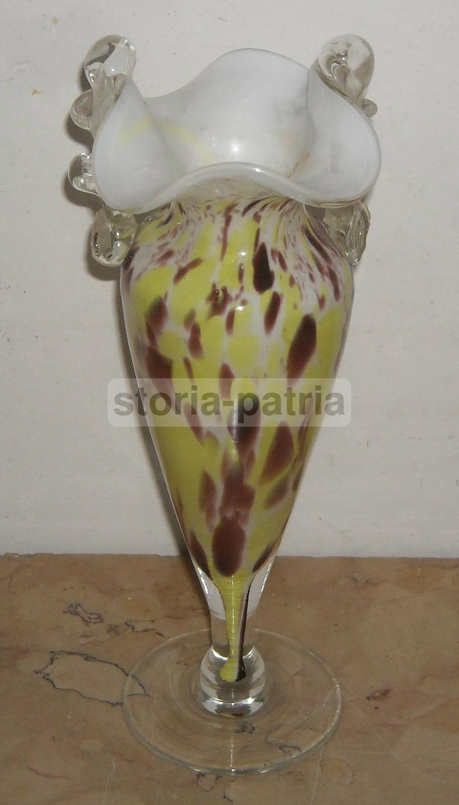 Grazioso Soprammobile, Vetro Da Collezione, Decorativo Piccolo Vaso, Portafiori immagine 1