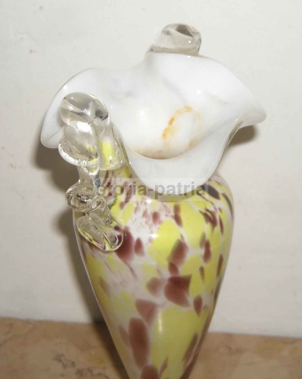 Grazioso Soprammobile, Vetro Da Collezione, Decorativo Piccolo Vaso, Portafiori immagine 3