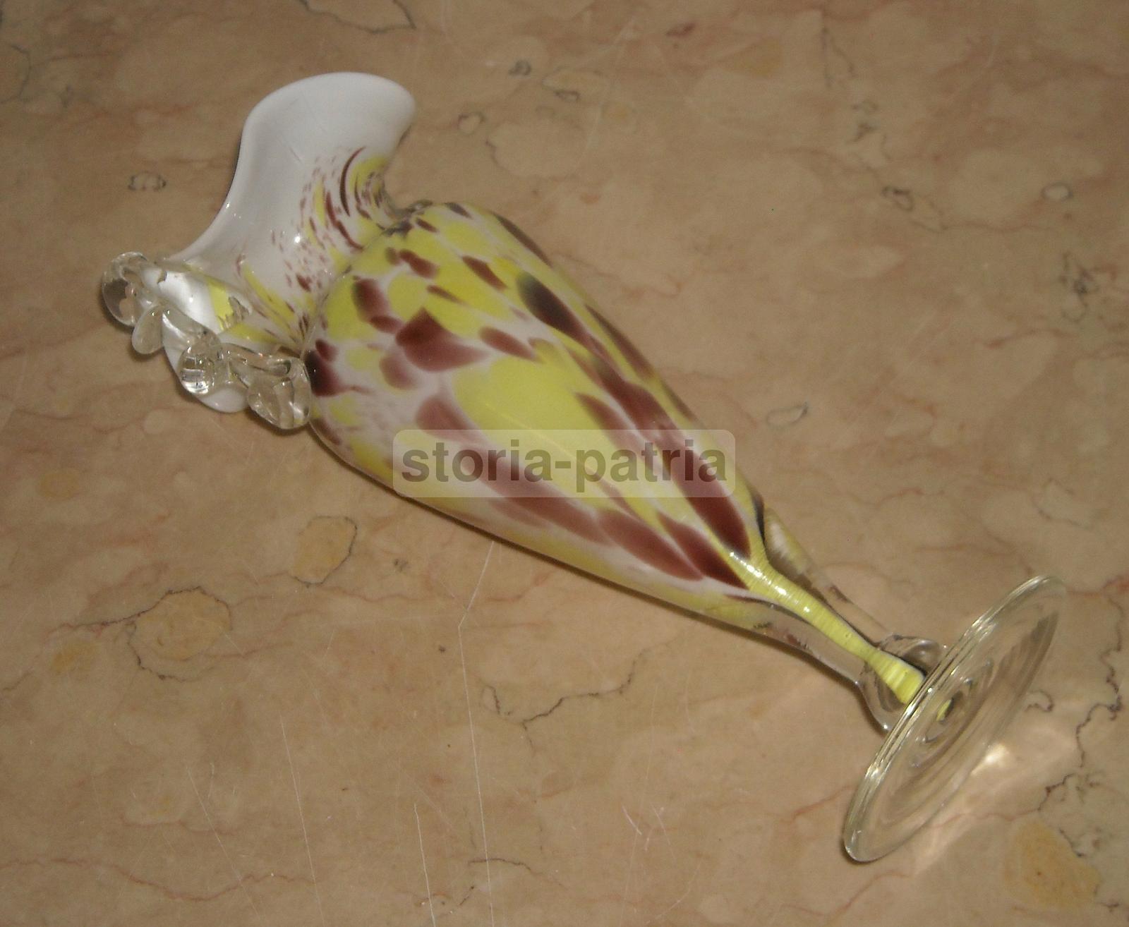 Grazioso Soprammobile, Vetro Da Collezione, Decorativo Piccolo Vaso, Portafiori immagine 4