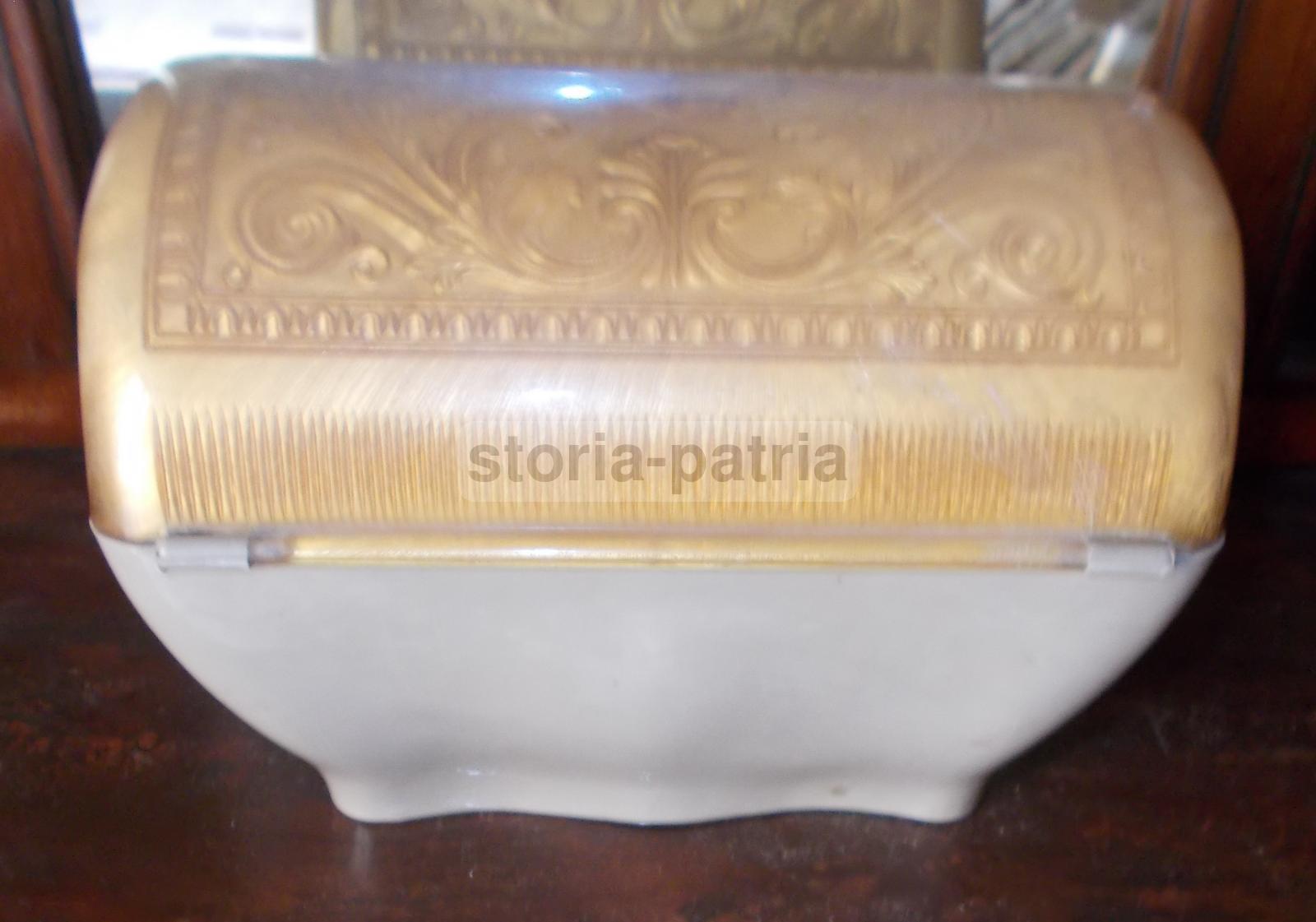 Inusuale Cofanetto, Araldica, Artistiche Decorazioni, Da Collezione, d'Epoca, Utile immagine 5