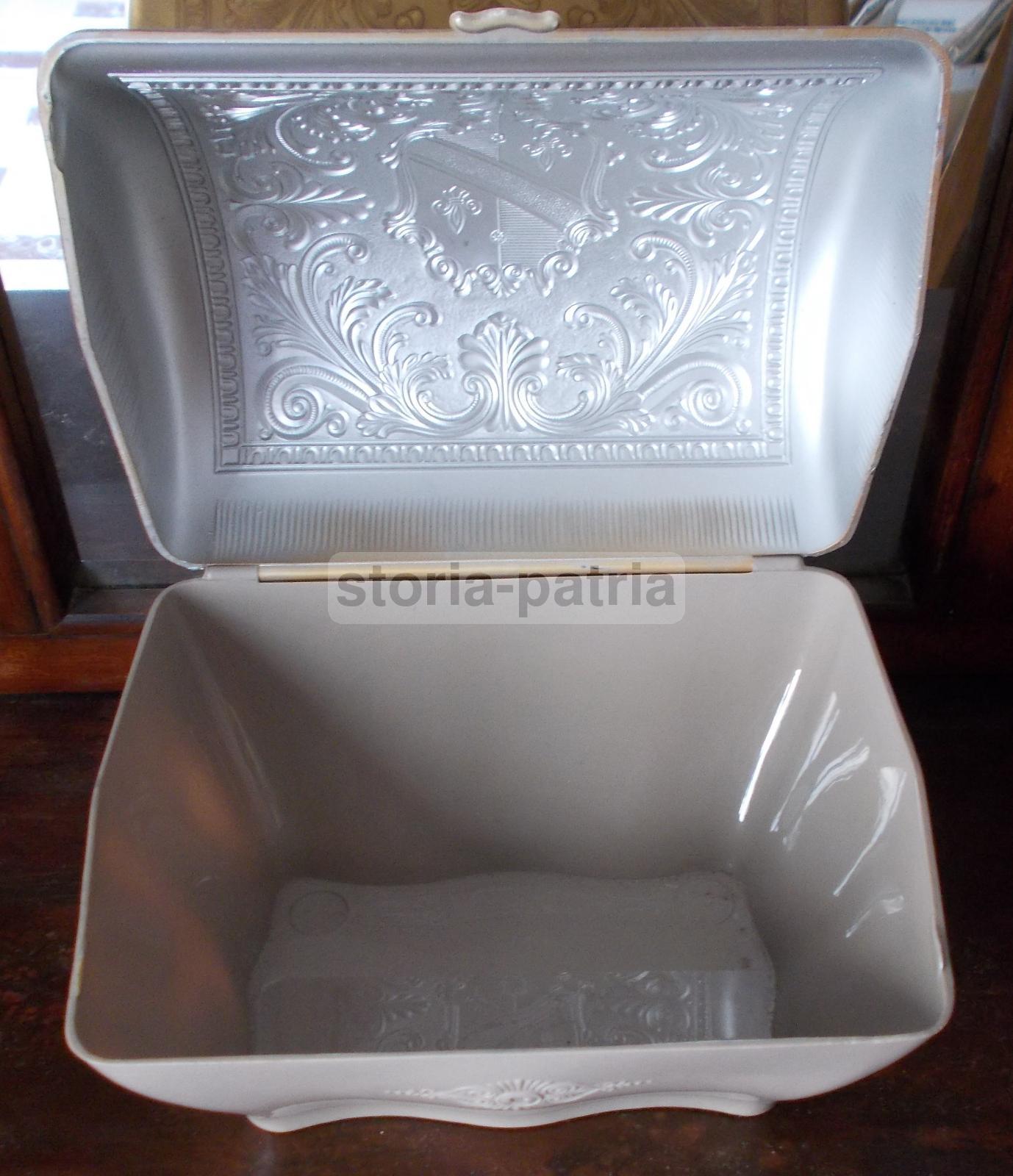 Inusuale Cofanetto, Araldica, Artistiche Decorazioni, Da Collezione, d'Epoca, Utile immagine 6