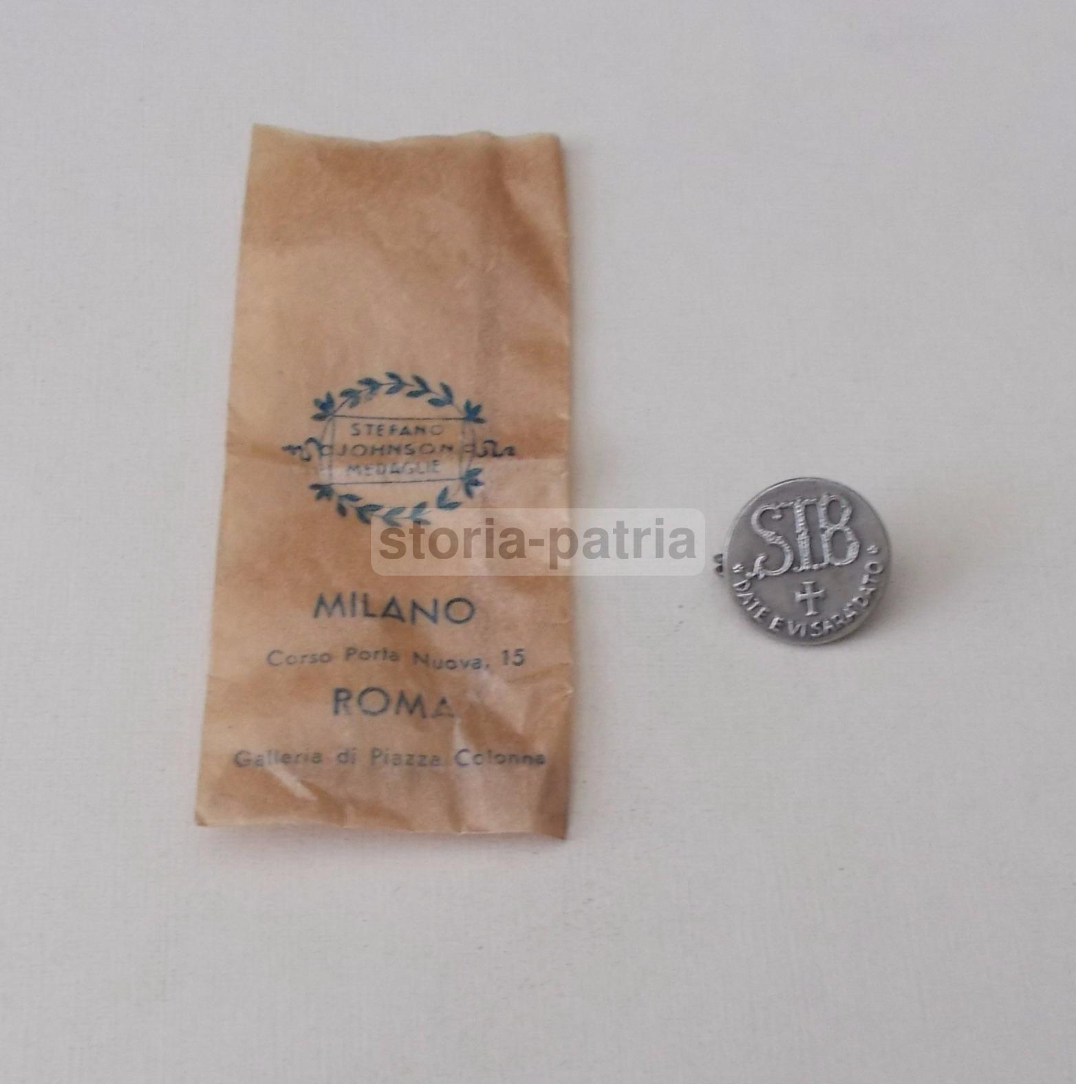 Inusuale Distintivo Da Collezione, Date E Vi Sara Dato, Produzione Johnson, Busta immagine 1