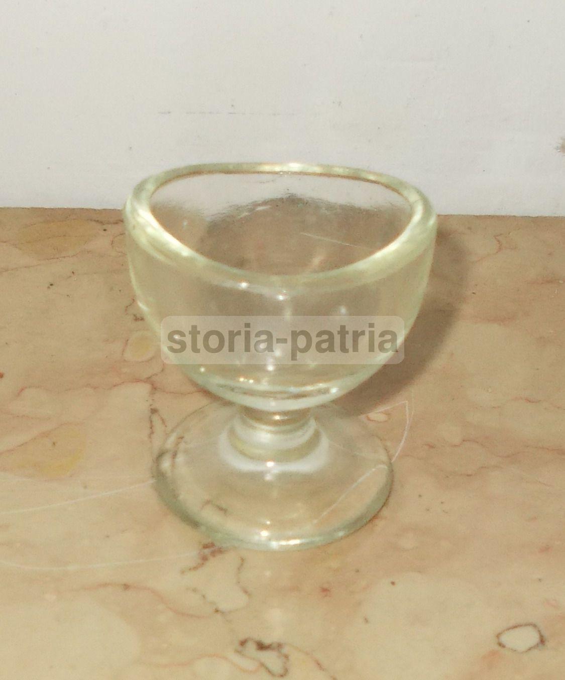 Medicina, Oculistica, Occhi, Lavaggio Oculare, Vetro Da Collezione, d'Epoca immagine 1