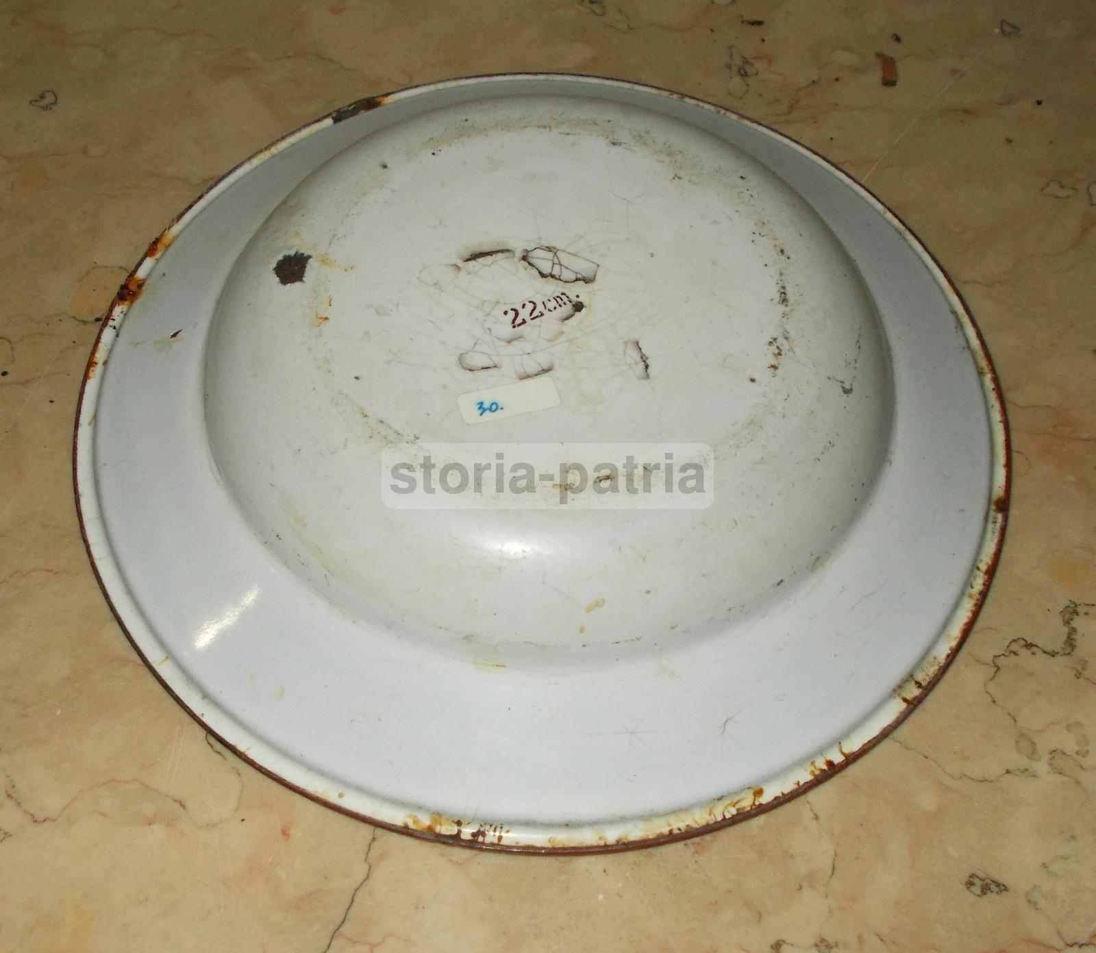 Modernariato, Design, Decorativi Piatti Aerografati, Bella Grafica Floreale, d'Epoca immagine 7