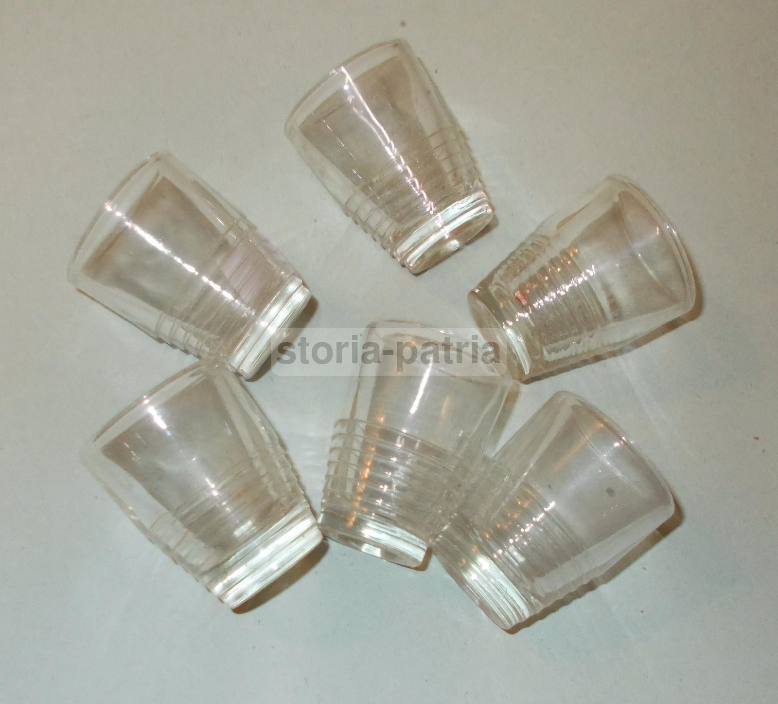 Modernariato, Soprammobili d'Epoca, Graziosi Bicchierini, Per Liquori O Rosolio, 6 P immagine 1