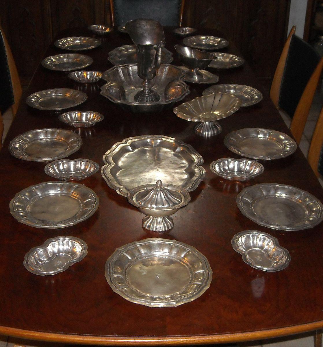 Nobilta, Napoli, Puglia, Argenteria Di Famiglia, Stemma Araldico, Decorativo Piatto immagine 3