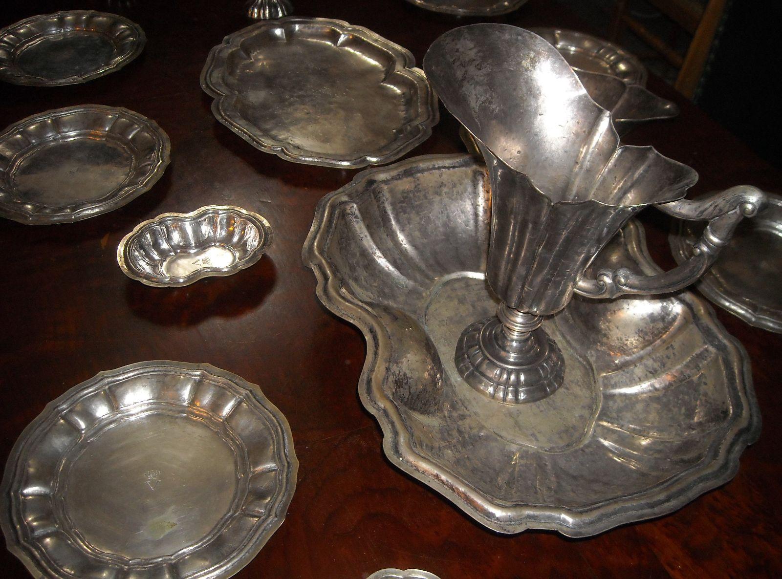 Nobilta, Napoli, Puglia, Argenteria Di Famiglia, Stemma Araldico, Decorativo Piatto immagine 5