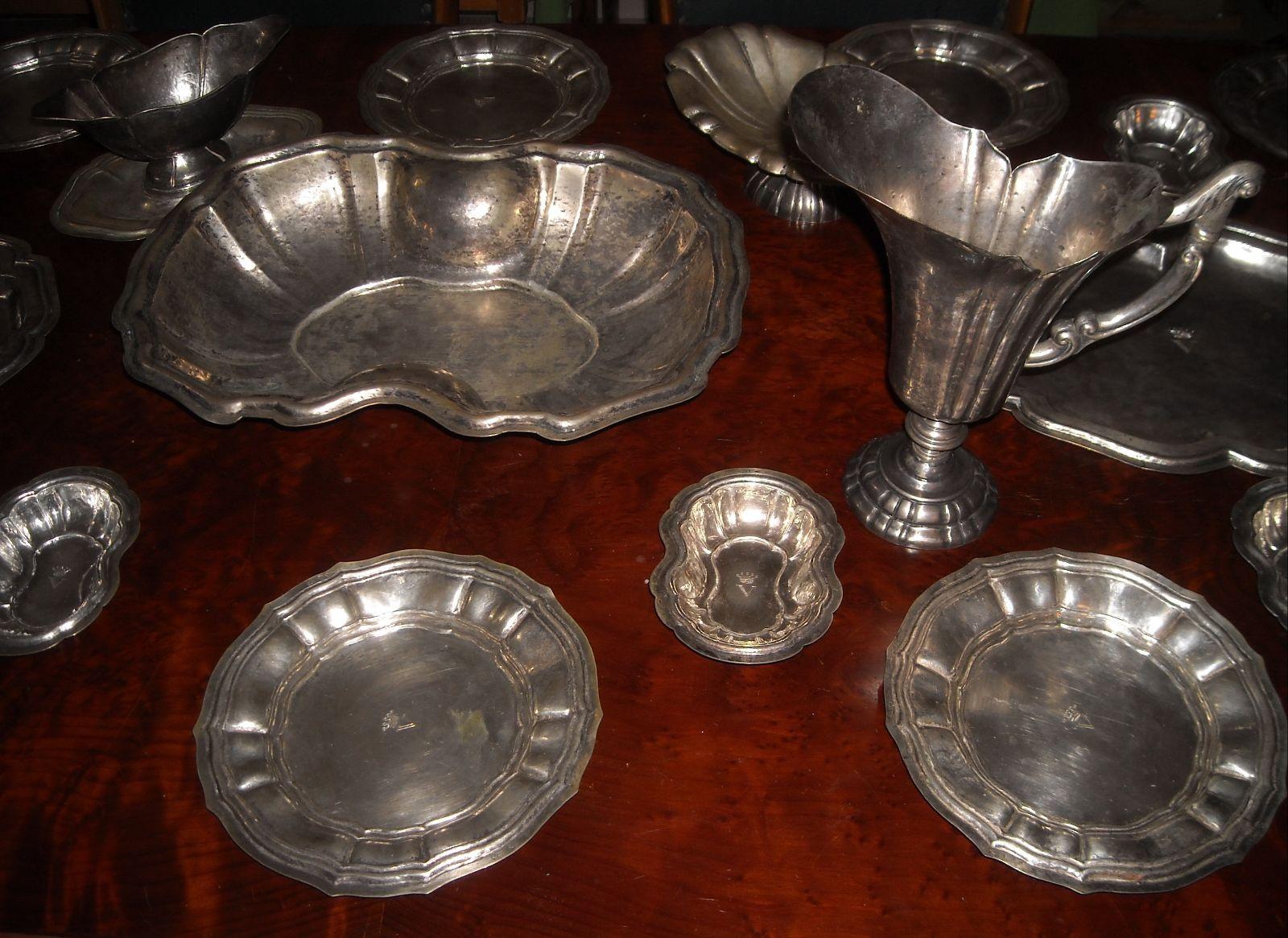 Nobilta, Napoli, Puglia, Argenteria Di Famiglia, Stemma Araldico, Decorativo Piatto immagine 6