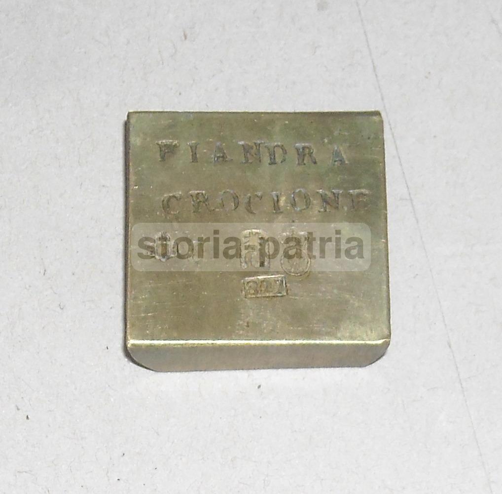 Numismatica, Pesi E Misure, Antico Peso Per Bilancia, Fiandra, Punzoni Araldici, Raro immagine 1