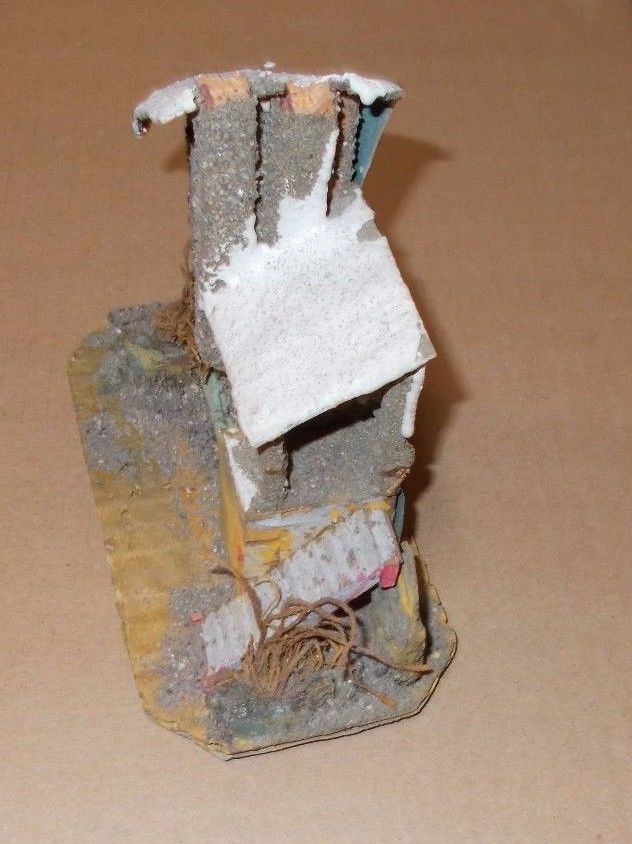 Presepe, Natale, Albero, Costruzioni, Utile Accessorio, Da Collezione, Casetta Rustica immagine 1