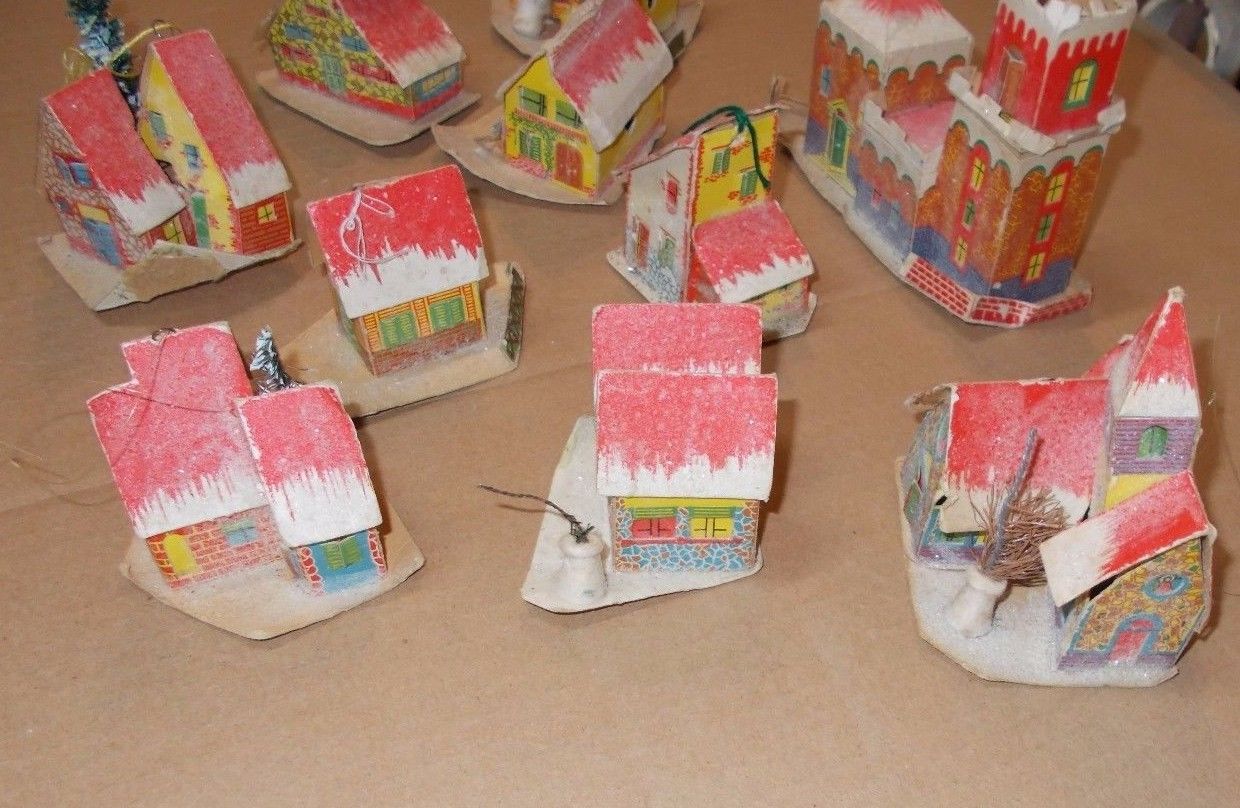 Presepe, Natale, Albero, Costruzioni, Utili Accessori, Casette Varie, Da Collezione immagine 5