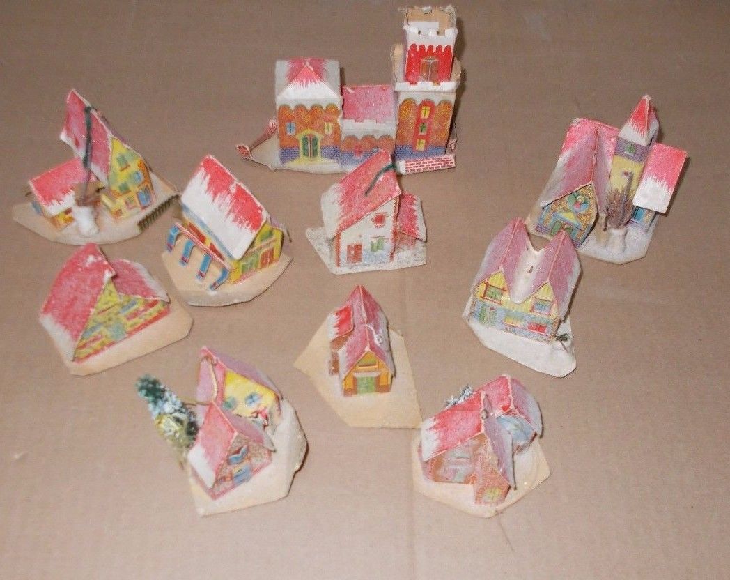 Presepe, Natale, Albero, Costruzioni, Utili Accessori, Casette Varie, Da Collezione immagine 11