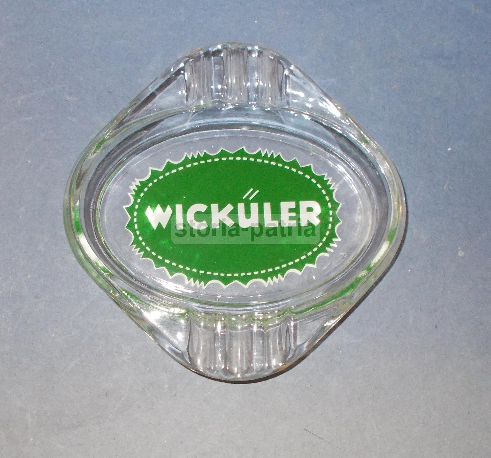 Soprammobile Pubblicitario, Curioso Vetro Decorativo, Birra, Da Collezione, Wickuler immagine 1