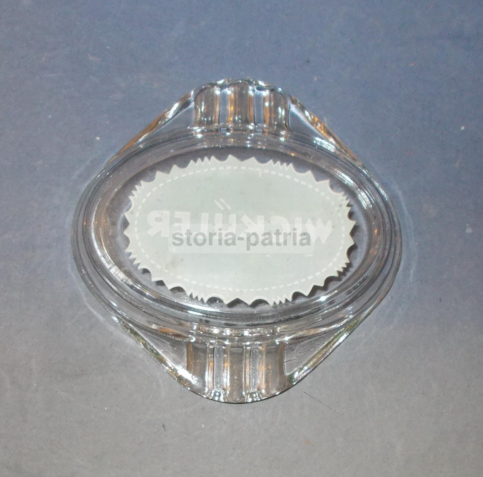 Soprammobile Pubblicitario, Curioso Vetro Decorativo, Birra, Da Collezione, Wickuler immagine 3