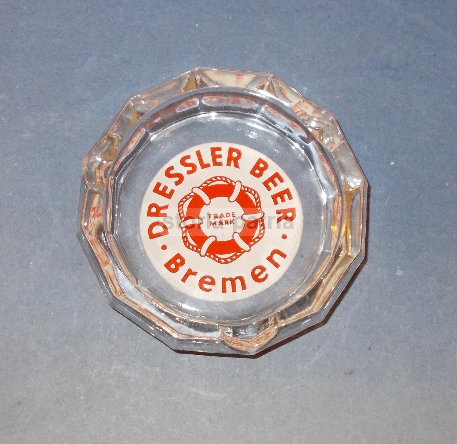 Soprammobile Pubblicitario, Vetro Decorativo, Birra, Bremen, Da Collezione, Utile immagine 2