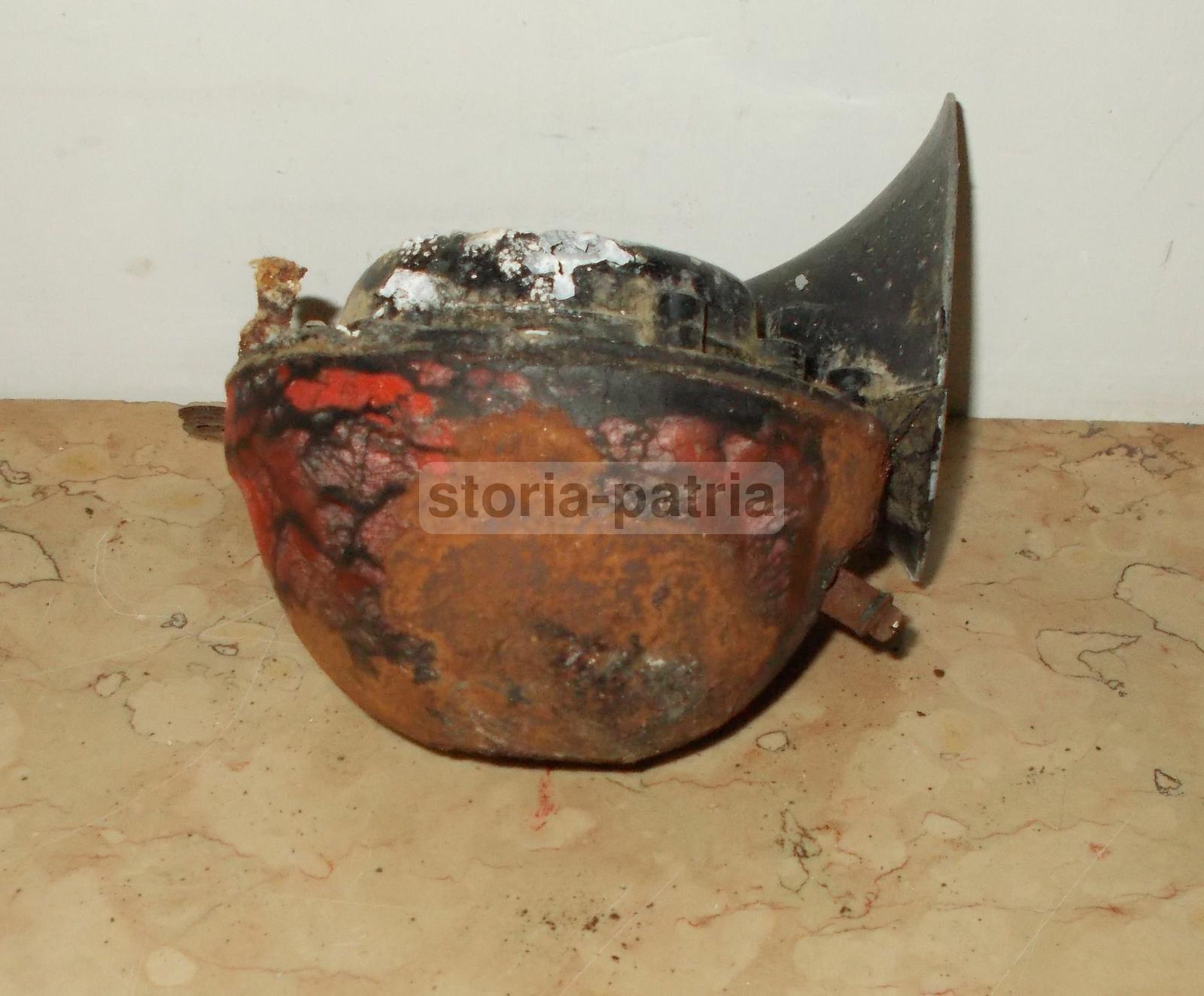 Tecnica, Acustica, Auto, Motori, Vecchia Tromba, Da Collezione, Da Restaurare, d'Epoca immagine 3