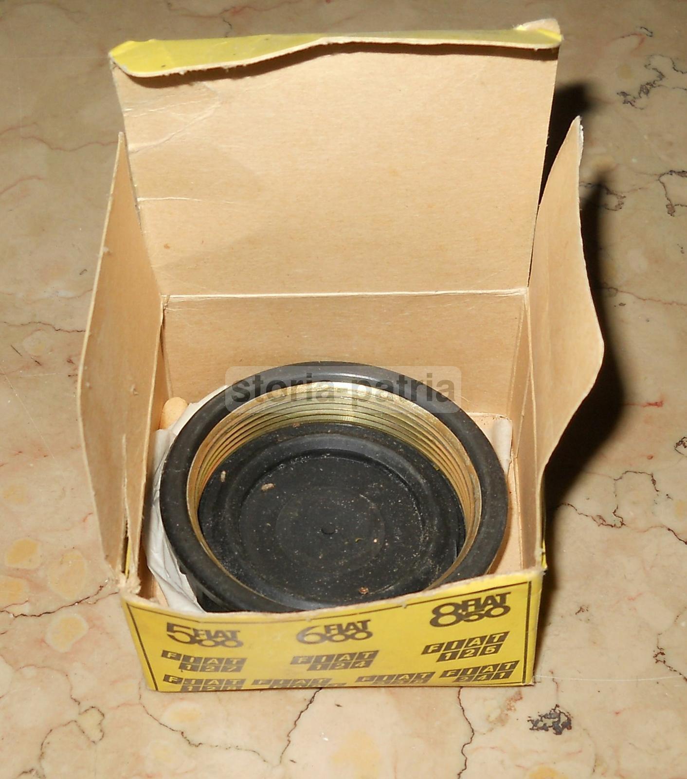 Tecnica, Auto, Motori, Vecchio Tappo Serbatoio Benzina, Fomt, Automobili Fiat, Utile immagine 1